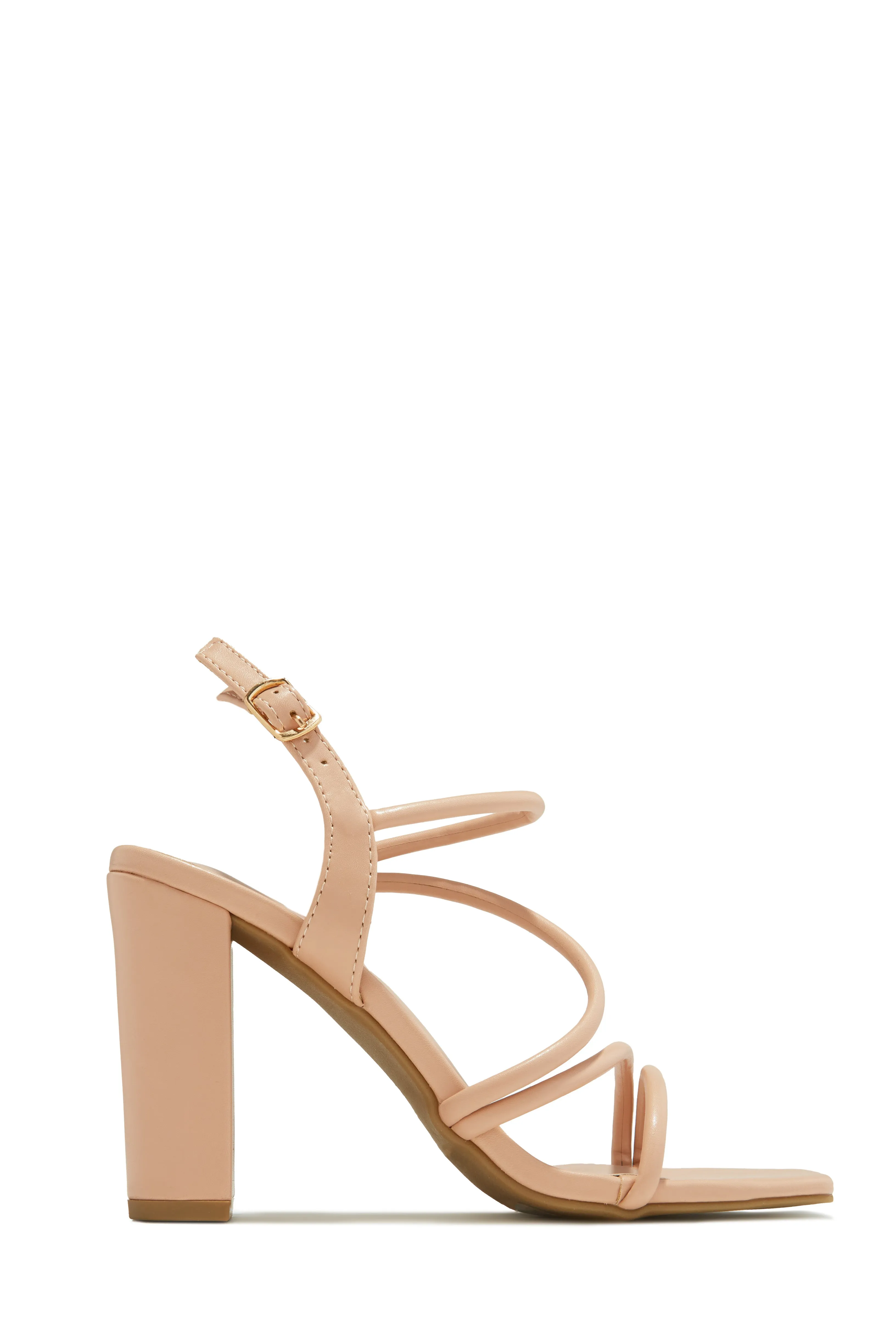 Victoria Block Heels - Nude sold by Miss Lola product image thumbnail 4