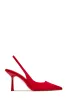 Caria Slingback Pumps - Red sold by Miss Lola