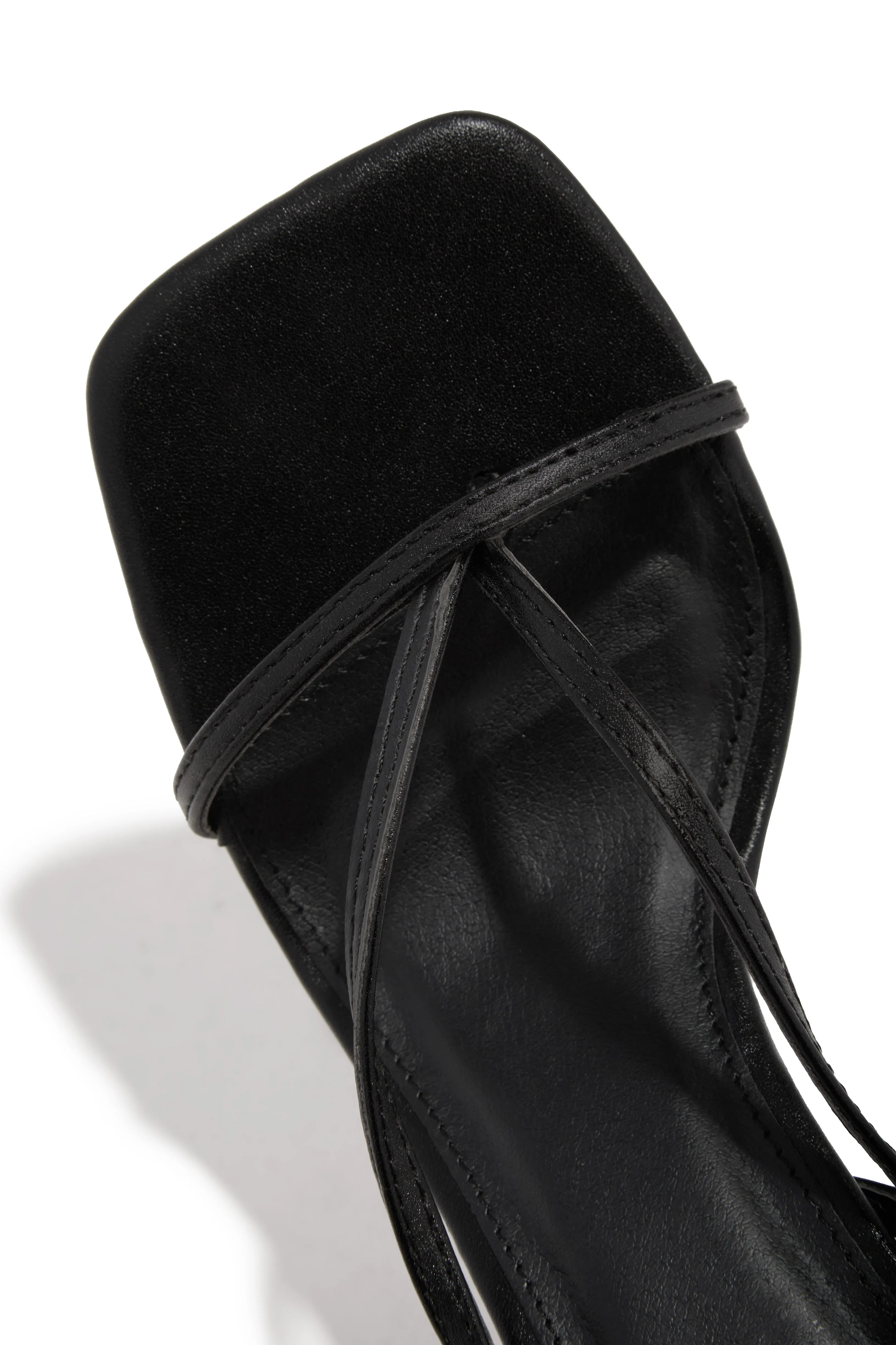 Eren Ankle Strap Heels - Black sold by Miss Lola product image thumbnail 2