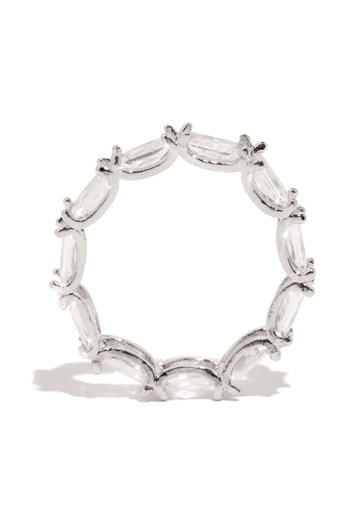 Always & Forever Embellished Ring - Silver sold by Miss Lola product image thumbnail 3