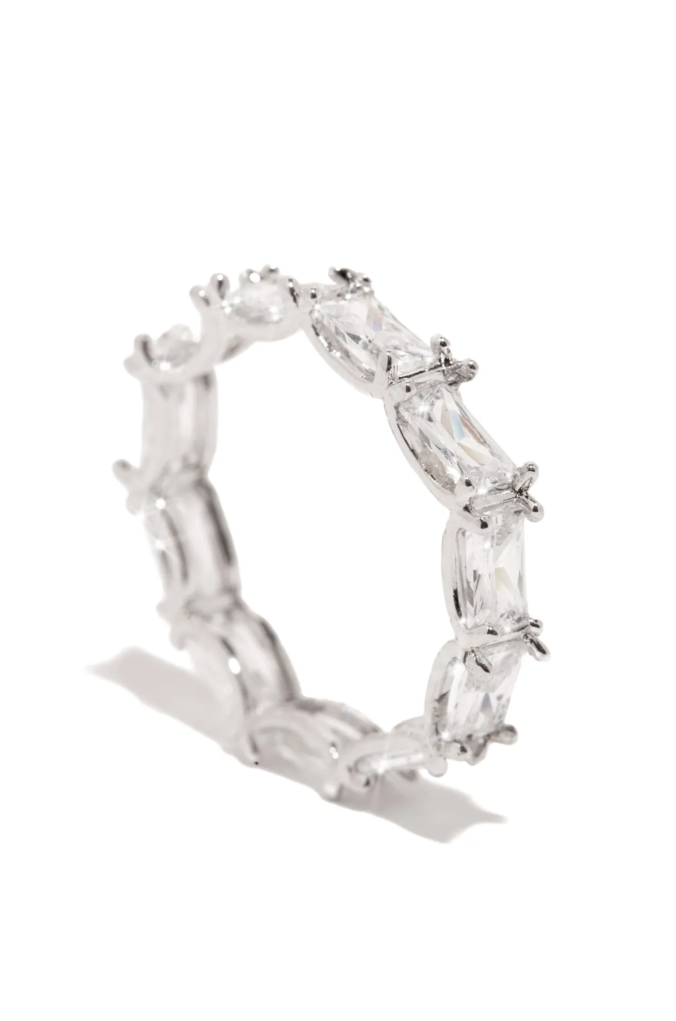 Always & Forever Embellished Ring - Silver sold by Miss Lola