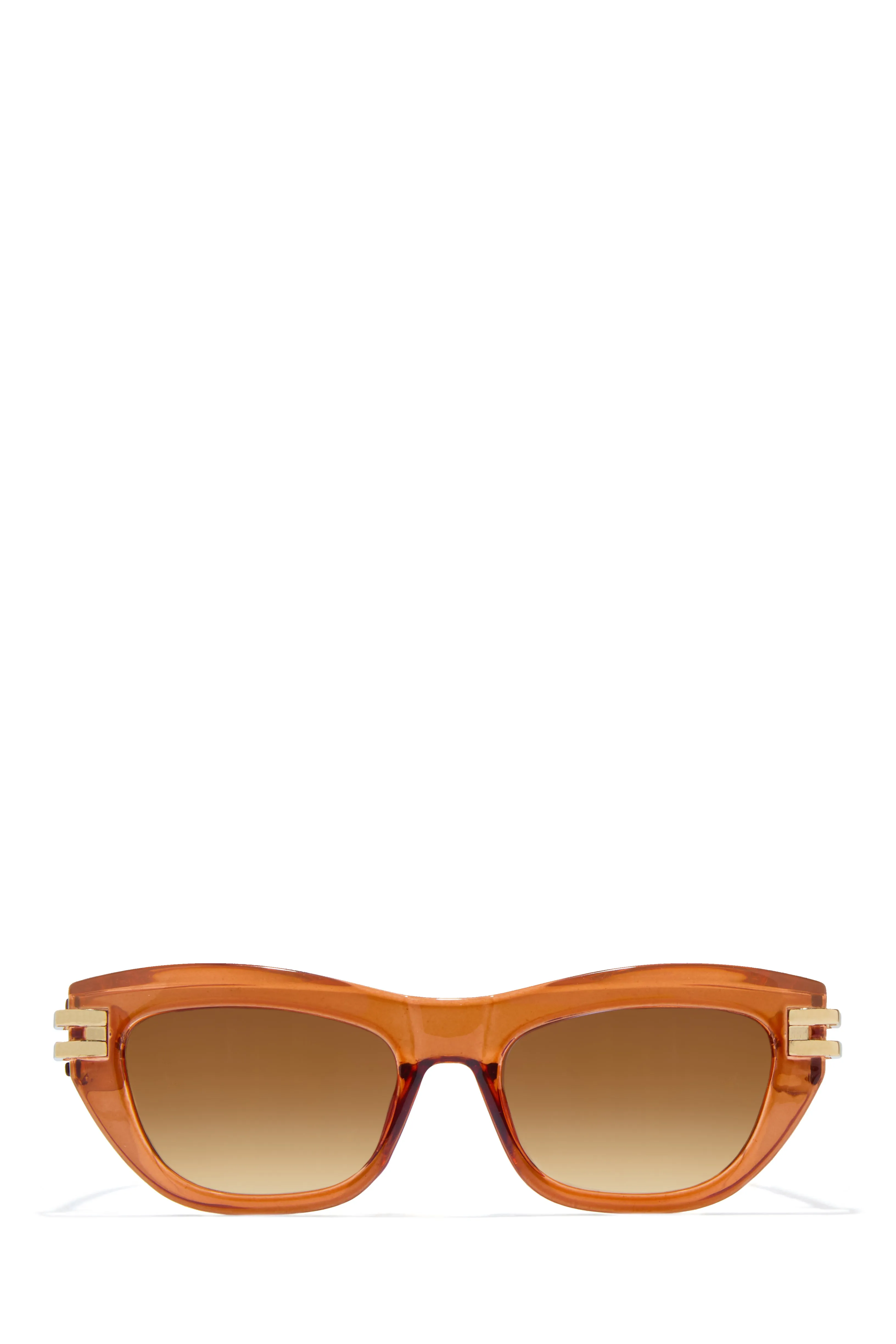 Sunny & Chic Sunglasses - Tan sold by Miss Lola product image thumbnail 4
