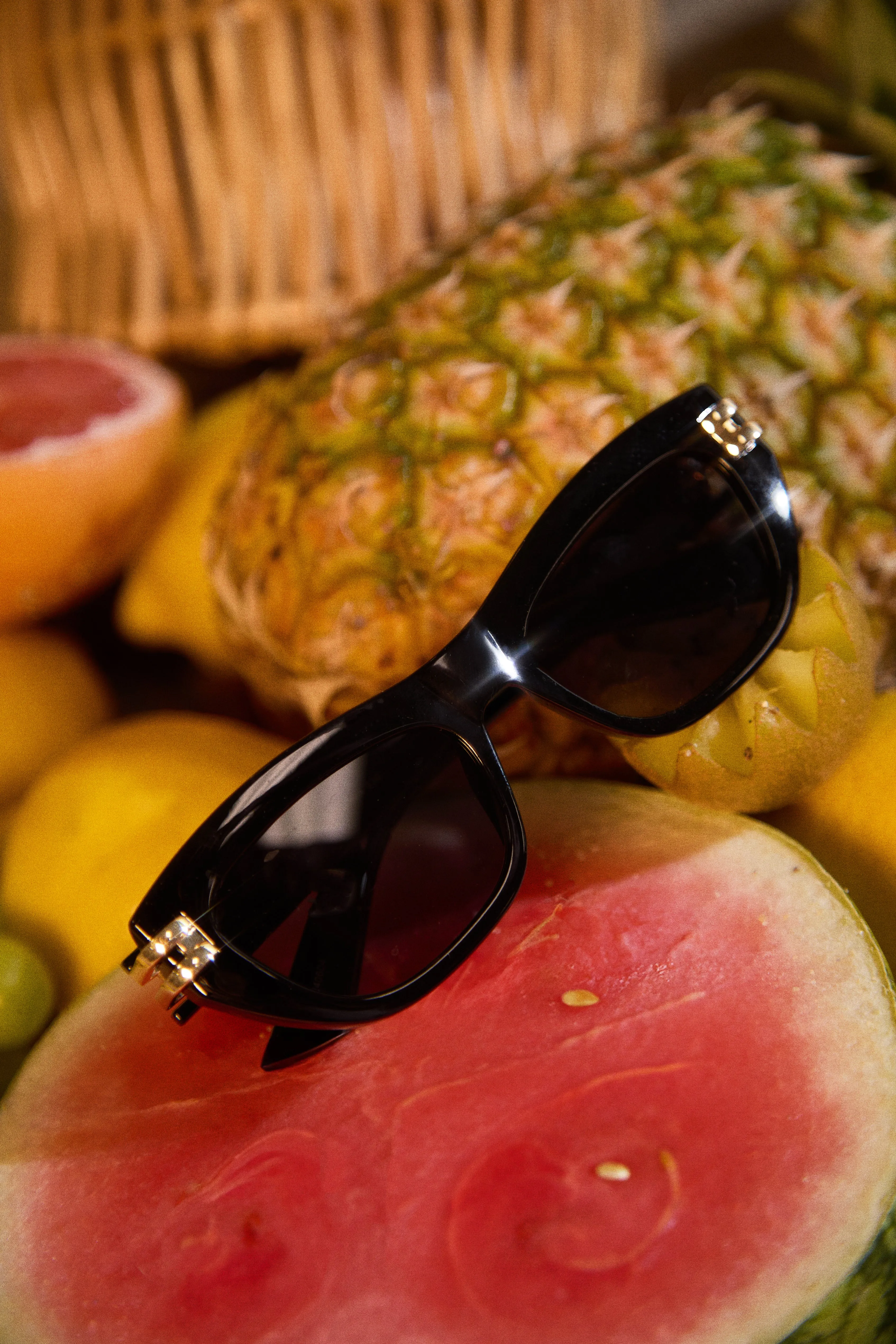 Sunny & Chic Sunglasses - Black sold by Miss Lola