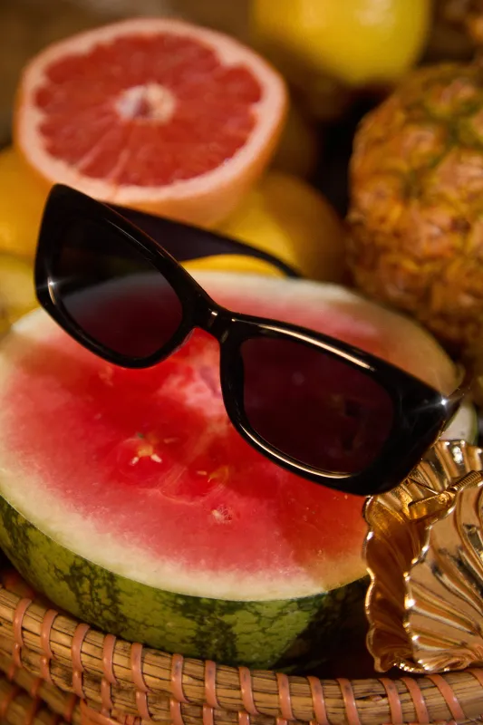Summer Vibes Sunglasses - Black sold by Miss Lola