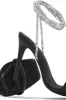 Pretty Girl Embellished Lace Up High Heels - Black sold by Miss Lola