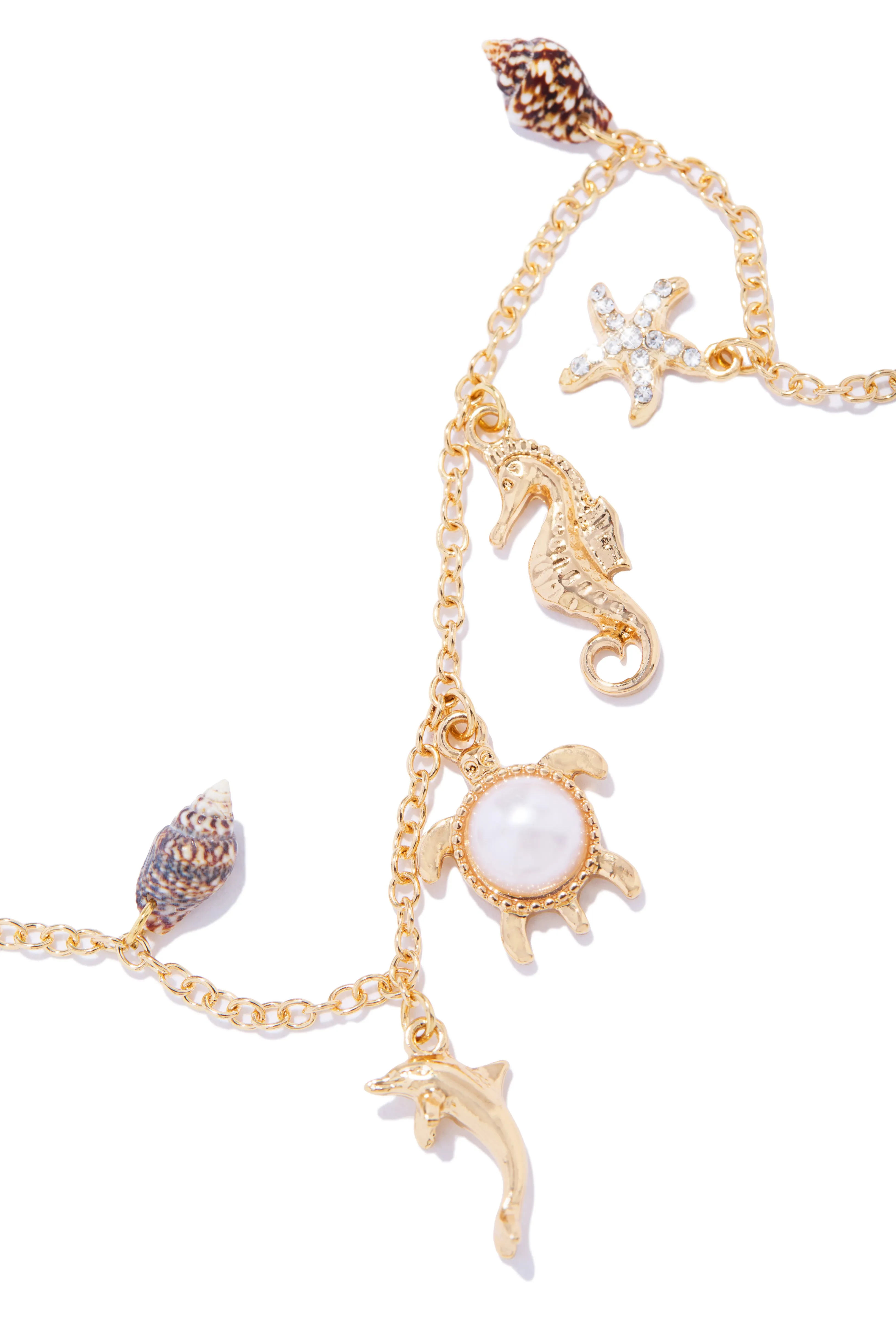 Kailoa Charm Anklet - Gold sold by Miss Lola product image thumbnail 2