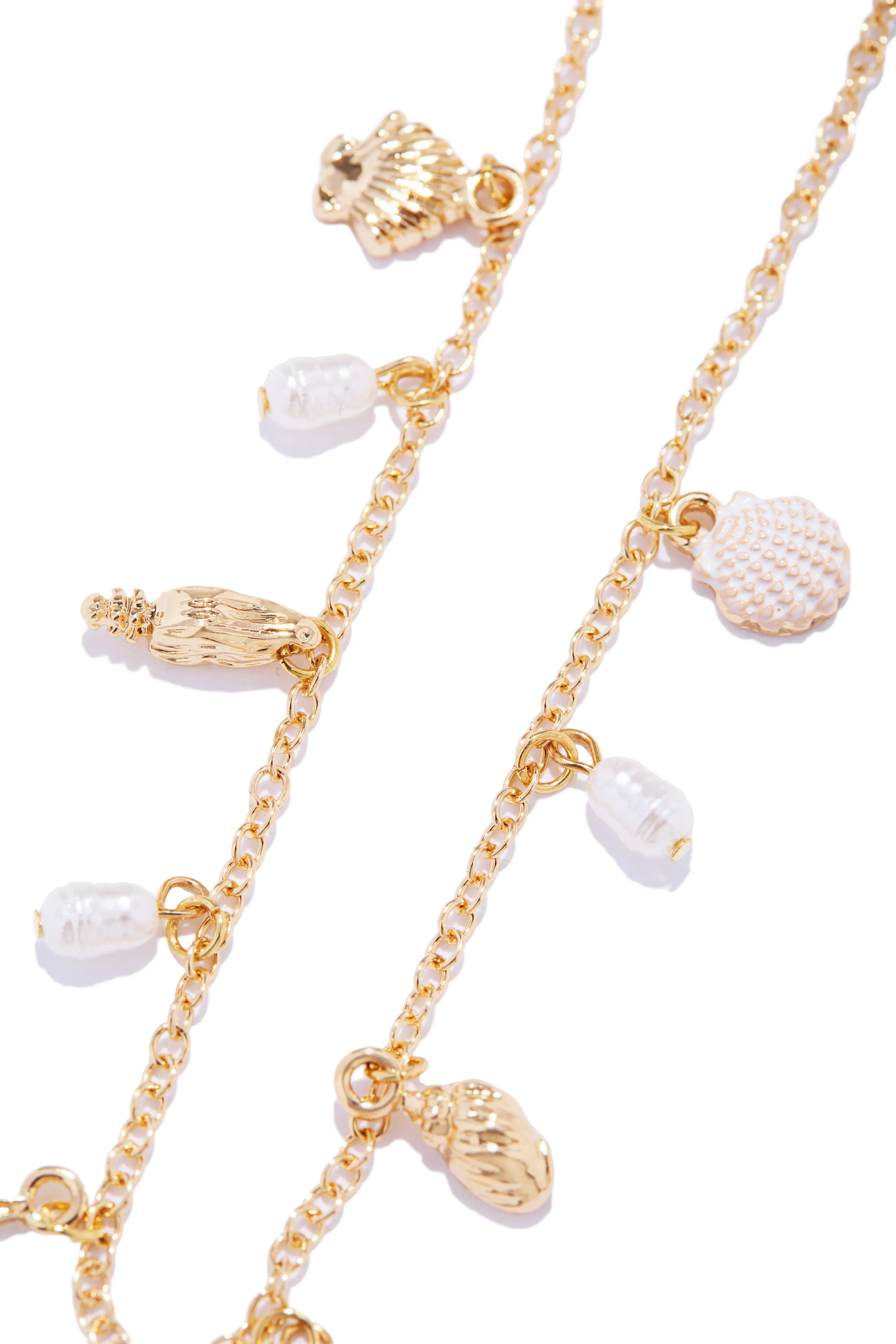 Alamea Charm Anklet - Gold sold by Miss Lola product image thumbnail 5