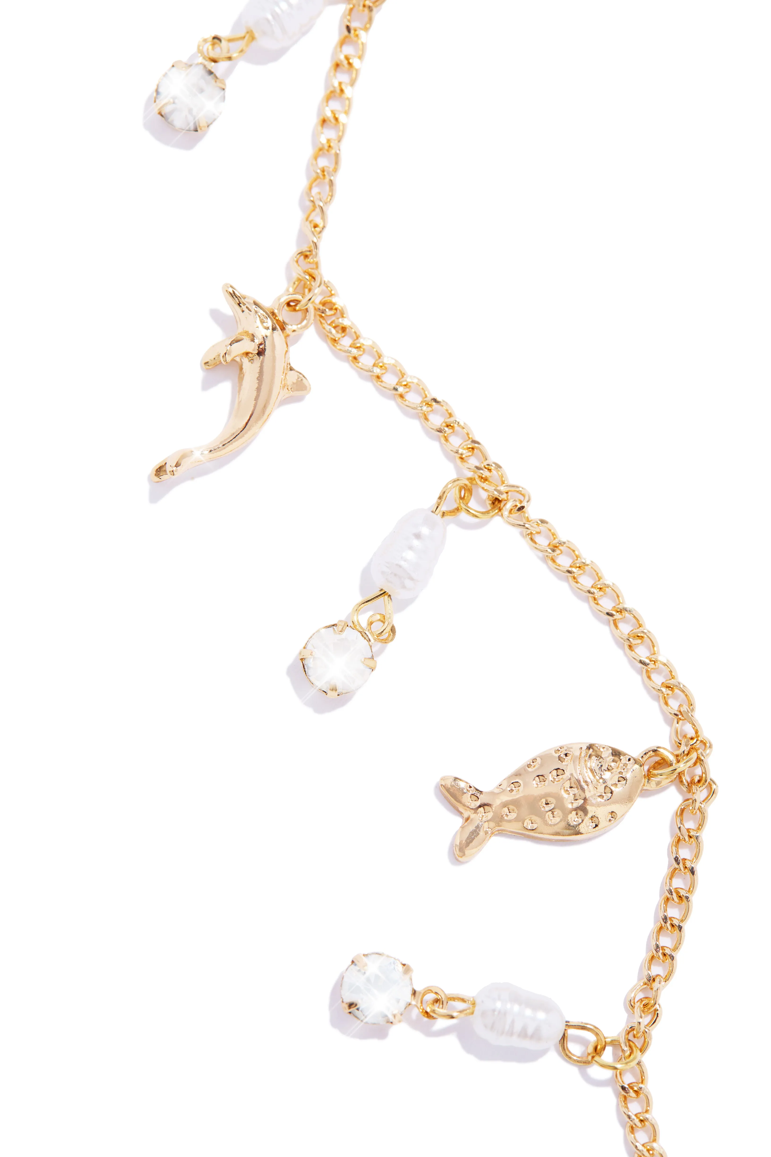 Olina Charm Anklet - Gold sold by Miss Lola product image thumbnail 2