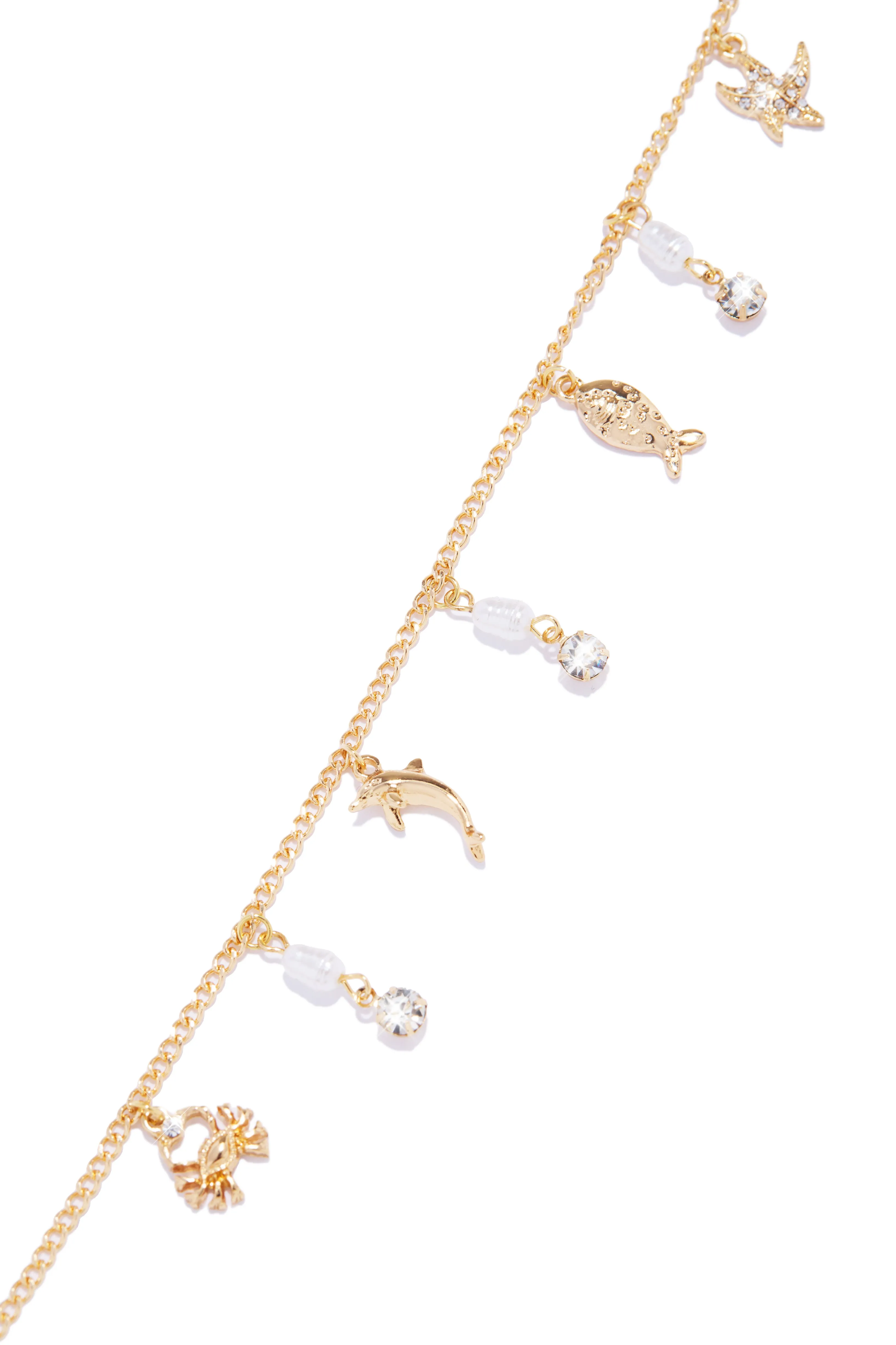 Olina Charm Anklet - Gold sold by Miss Lola product image thumbnail 4