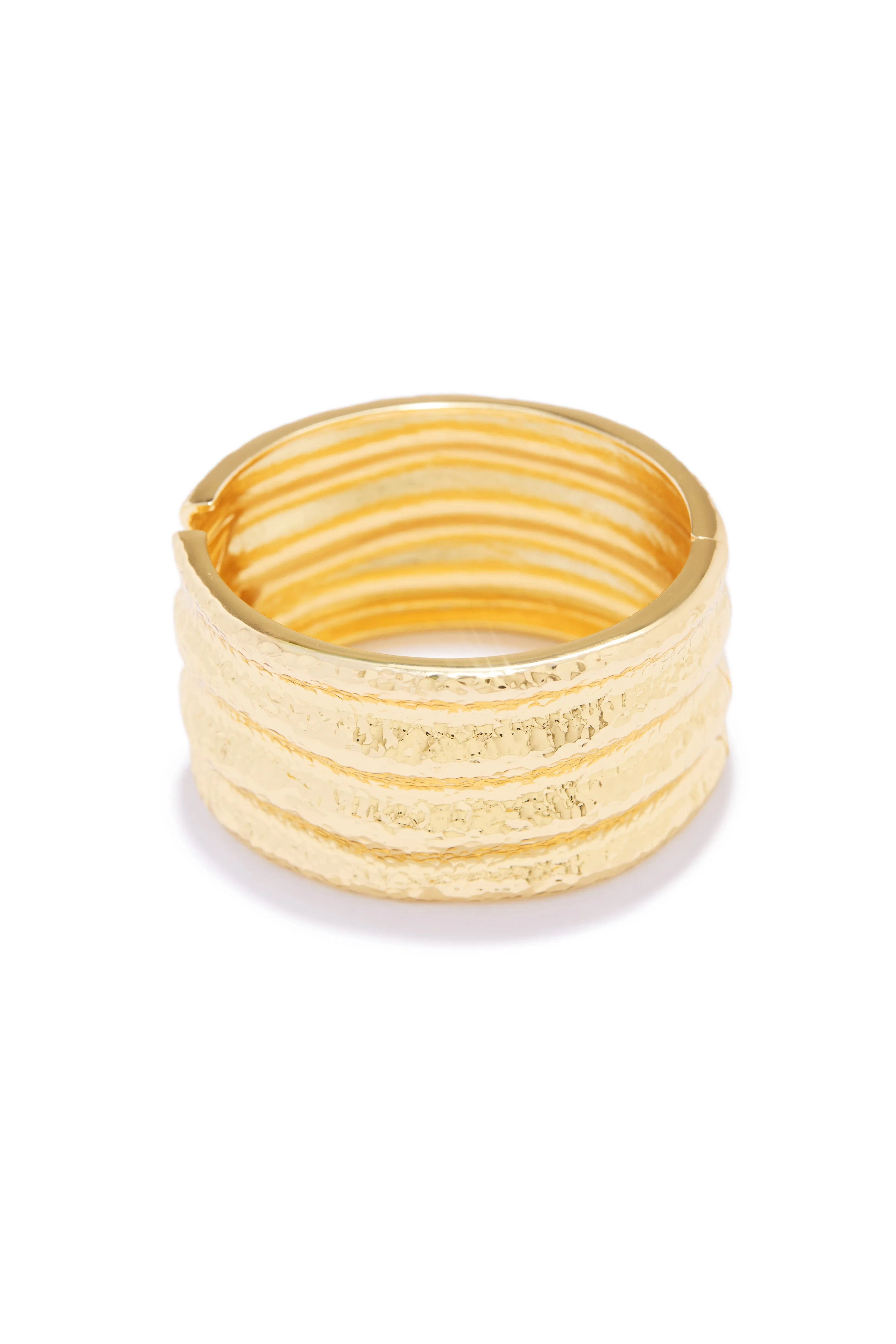 Rozale Statement Bracelet - Gold sold by Miss Lola product image thumbnail 2