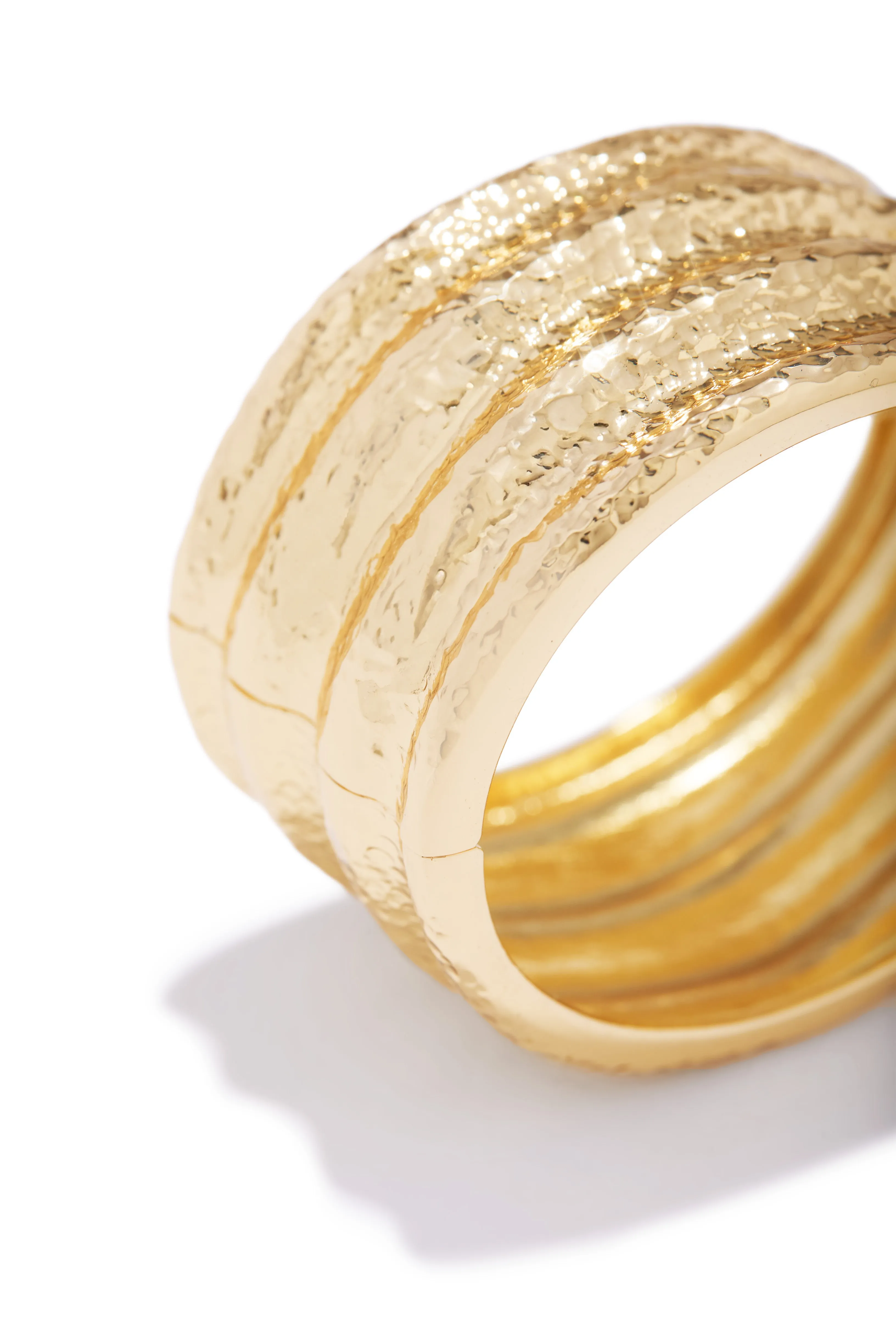 Rozale Statement Bracelet - Gold sold by Miss Lola product image thumbnail 3