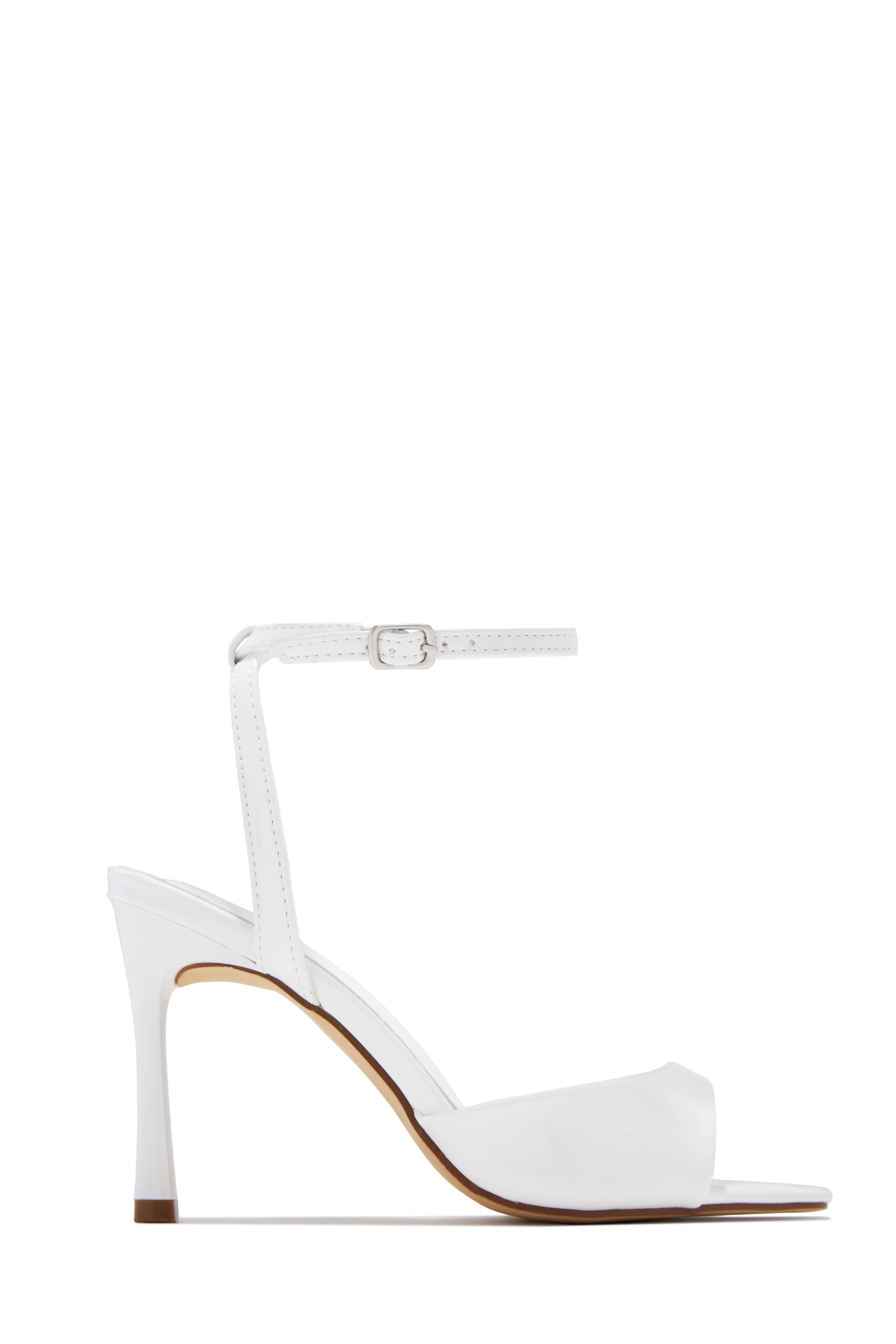 Rubianna Mary Jane Ankle Strap Heels - White sold by Miss Lola product image thumbnail 3