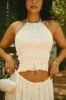 Imania Marble Top Handle Bag- Ivory sold by Miss Lola