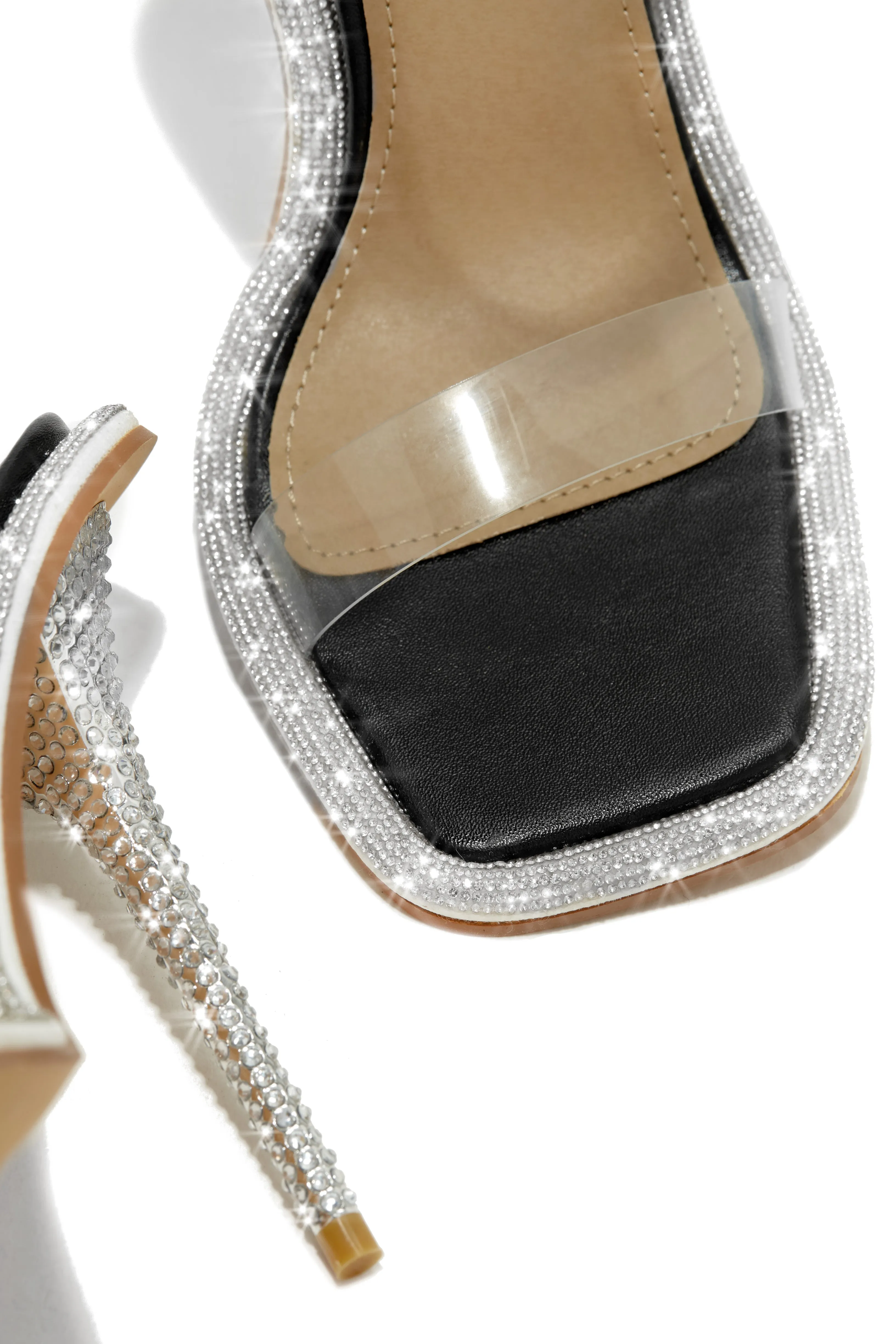 Unforgettable Nights Embellished High Heels - Black sold by Miss Lola product image thumbnail 4