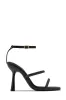 Nylah Ankle Strap Heels - Black sold by Miss Lola