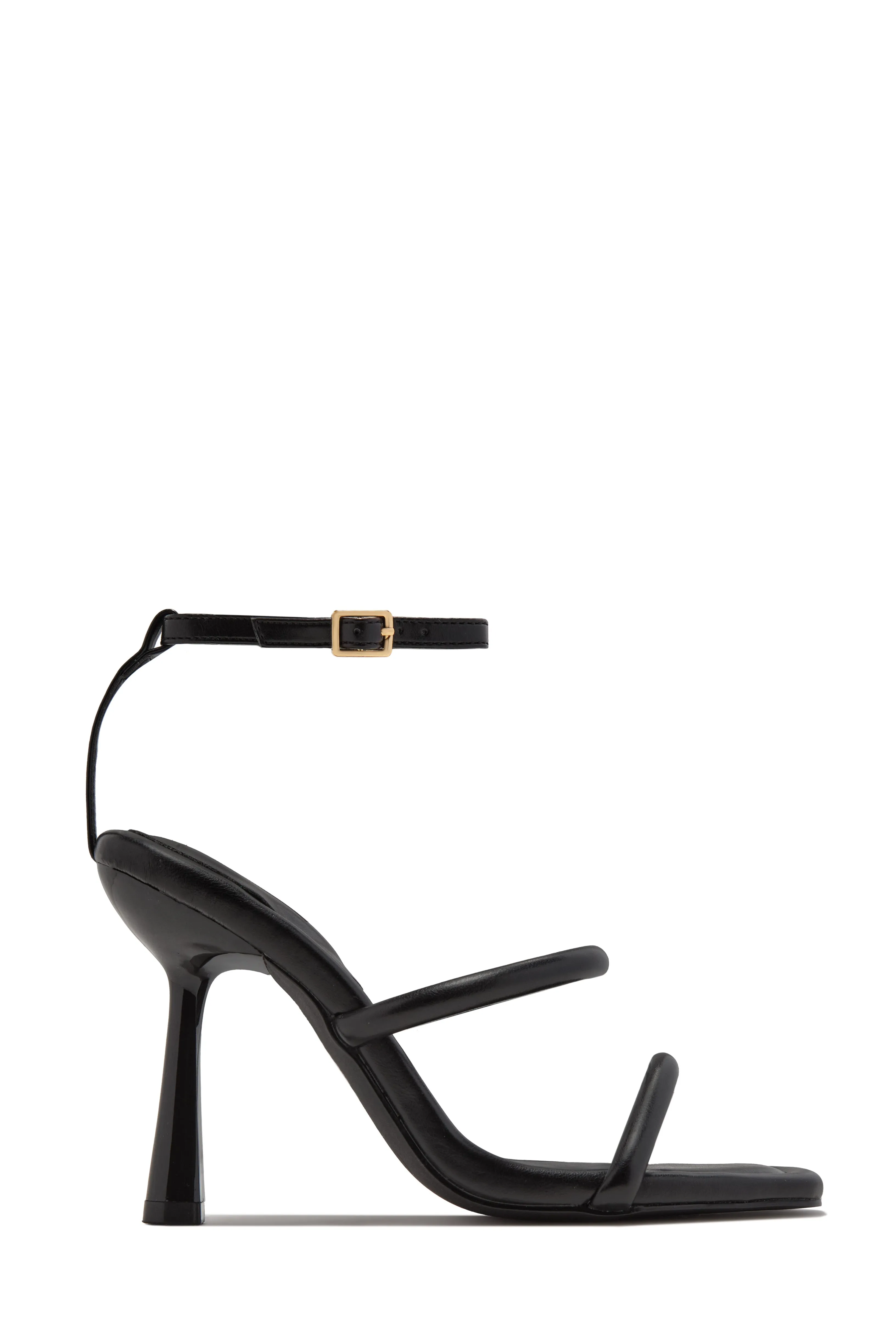 Nylah Ankle Strap Heels - Black sold by Miss Lola product image thumbnail 2