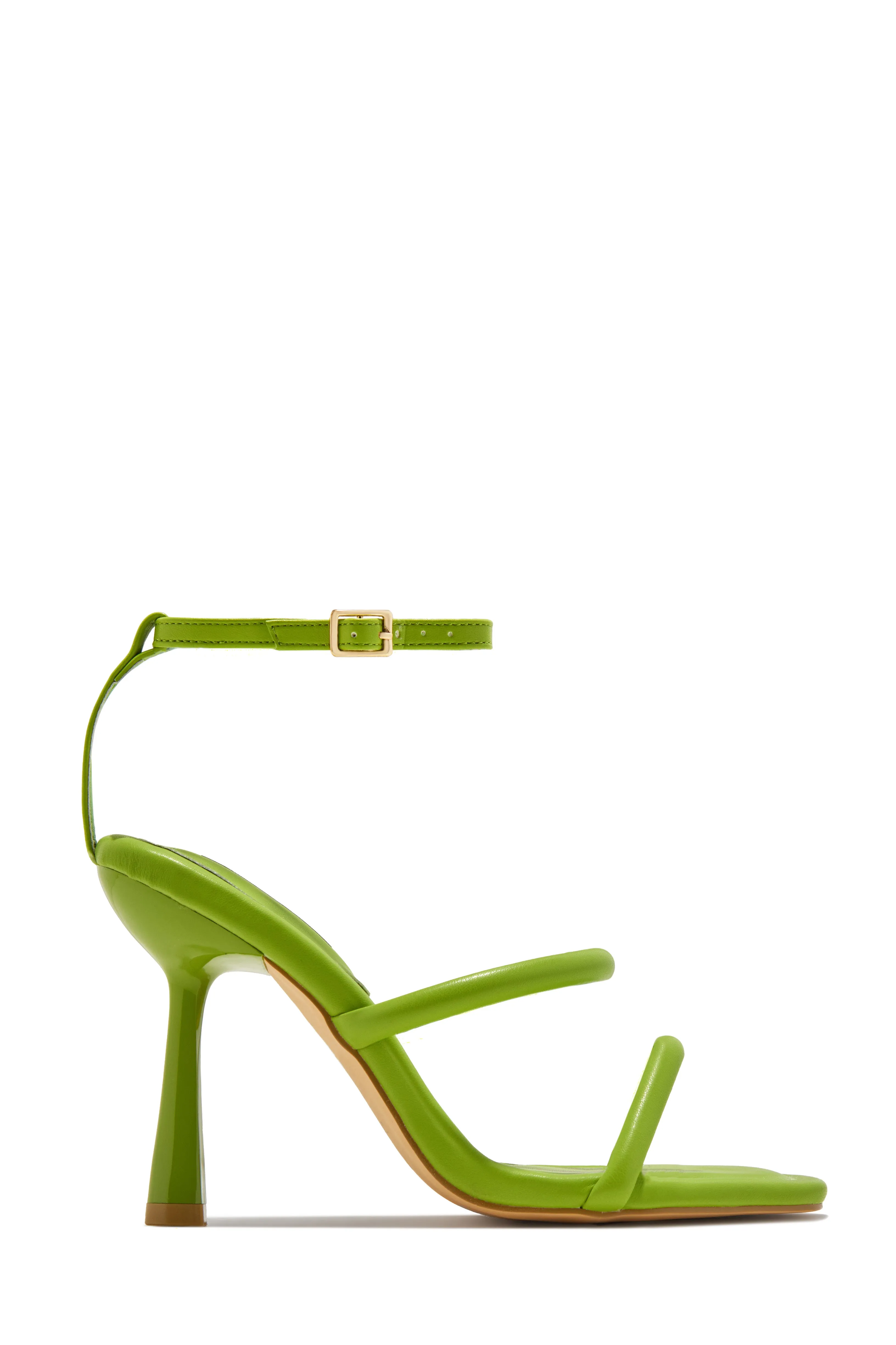 Nylah Ankle Strap Heels - Green sold by Miss Lola product image thumbnail 2