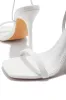 Evelin Single Sole Heels - White sold by Miss Lola