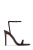 Evelin Single Sole Heels - Brown sold by Miss Lola
