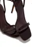 Evelin Single Sole Heels - Brown sold by Miss Lola