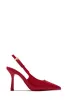 Caroline Slingback Pumps - Red sold by Miss Lola