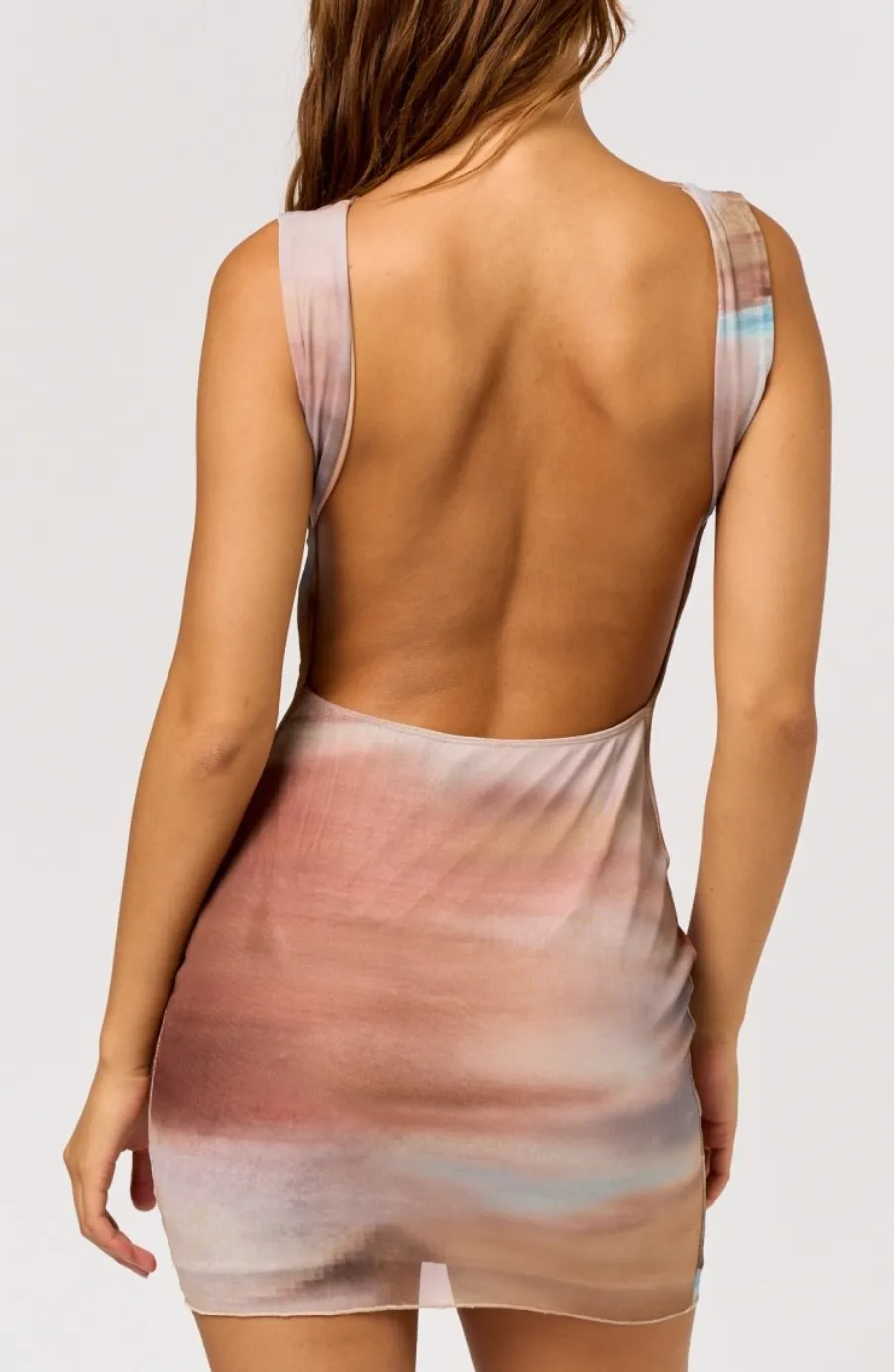 Alexxis Mini Dress - Brown sold by Miss Lola product image thumbnail 2