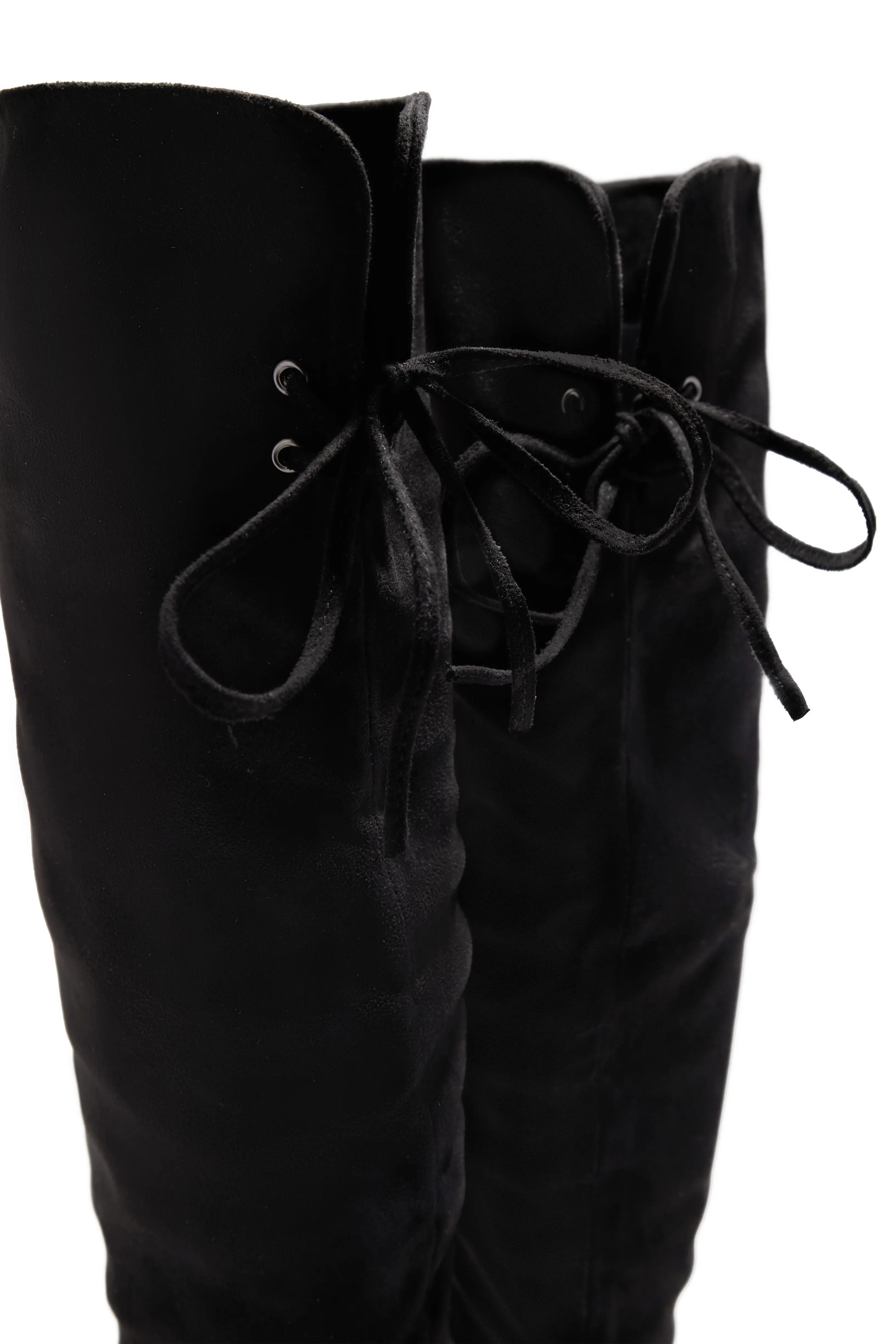 Cozy Season Flat Over The Knee Boots - Black sold by Miss Lola product image thumbnail 2