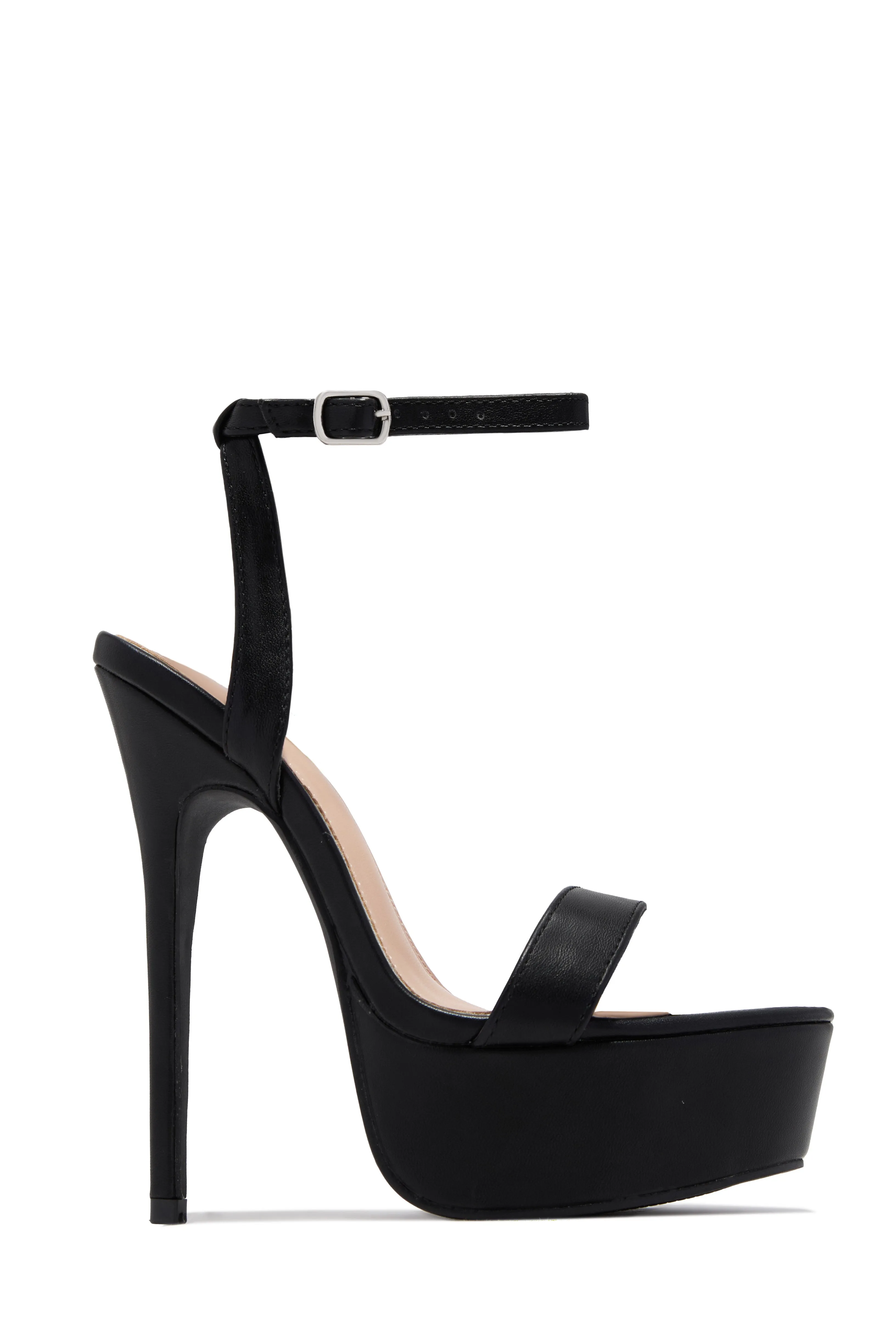 Your Temptation Platform High Heels - Black sold by Miss Lola
