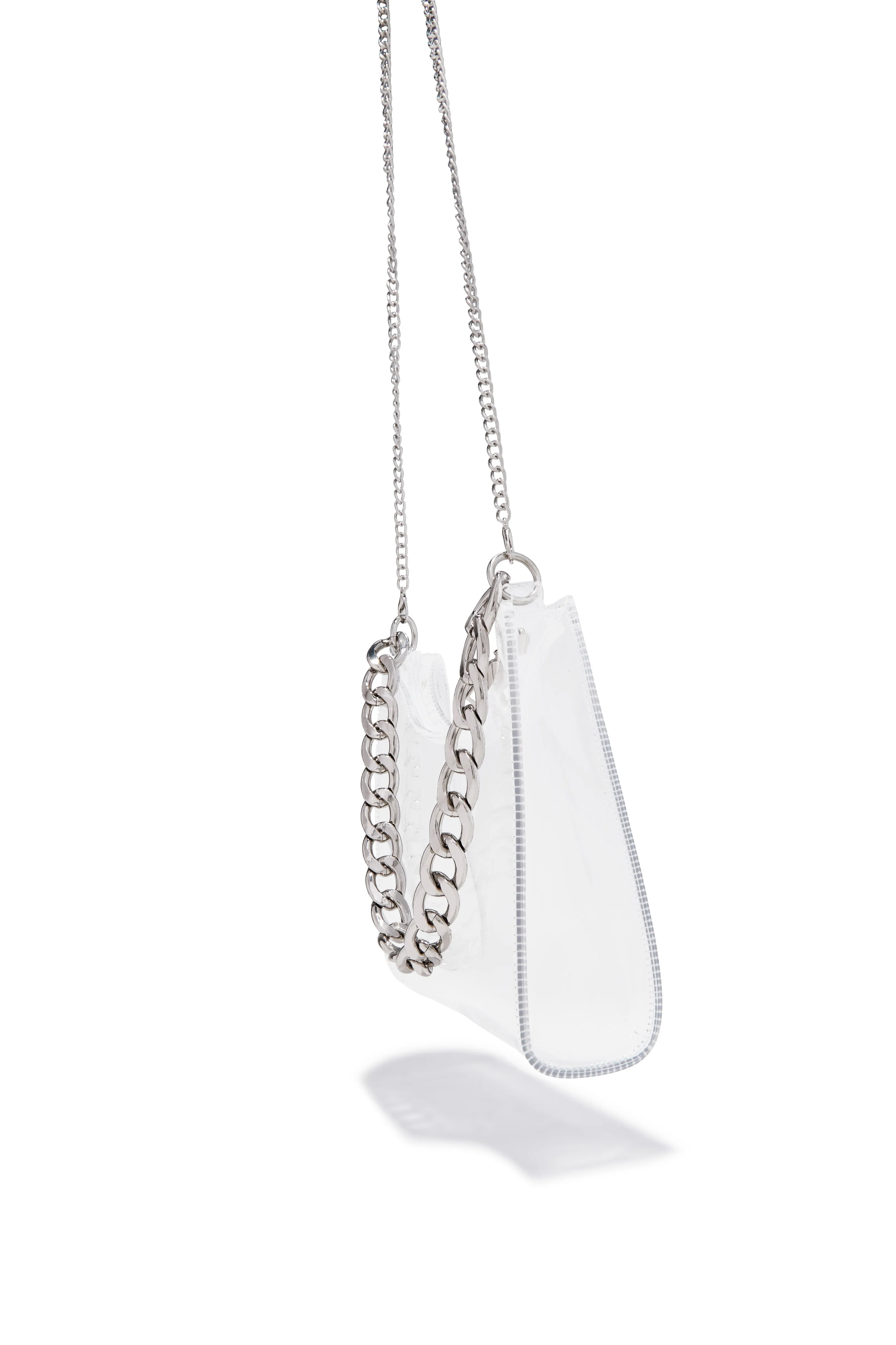 Alena Crossbody Handbag - Clear sold by Miss Lola product image thumbnail 2