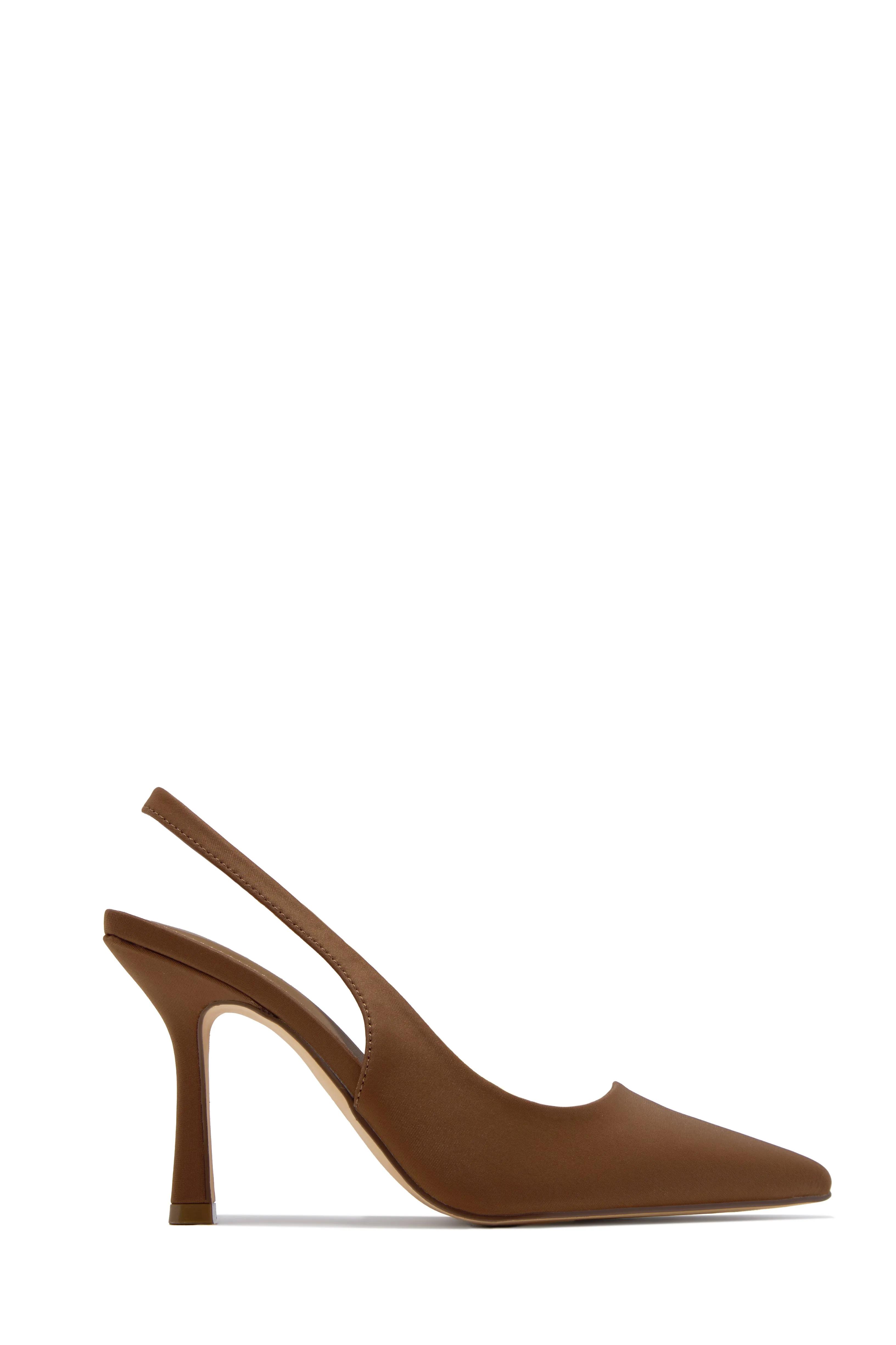 Cari Slingback Pumps - Tan sold by Miss Lola product image thumbnail 4