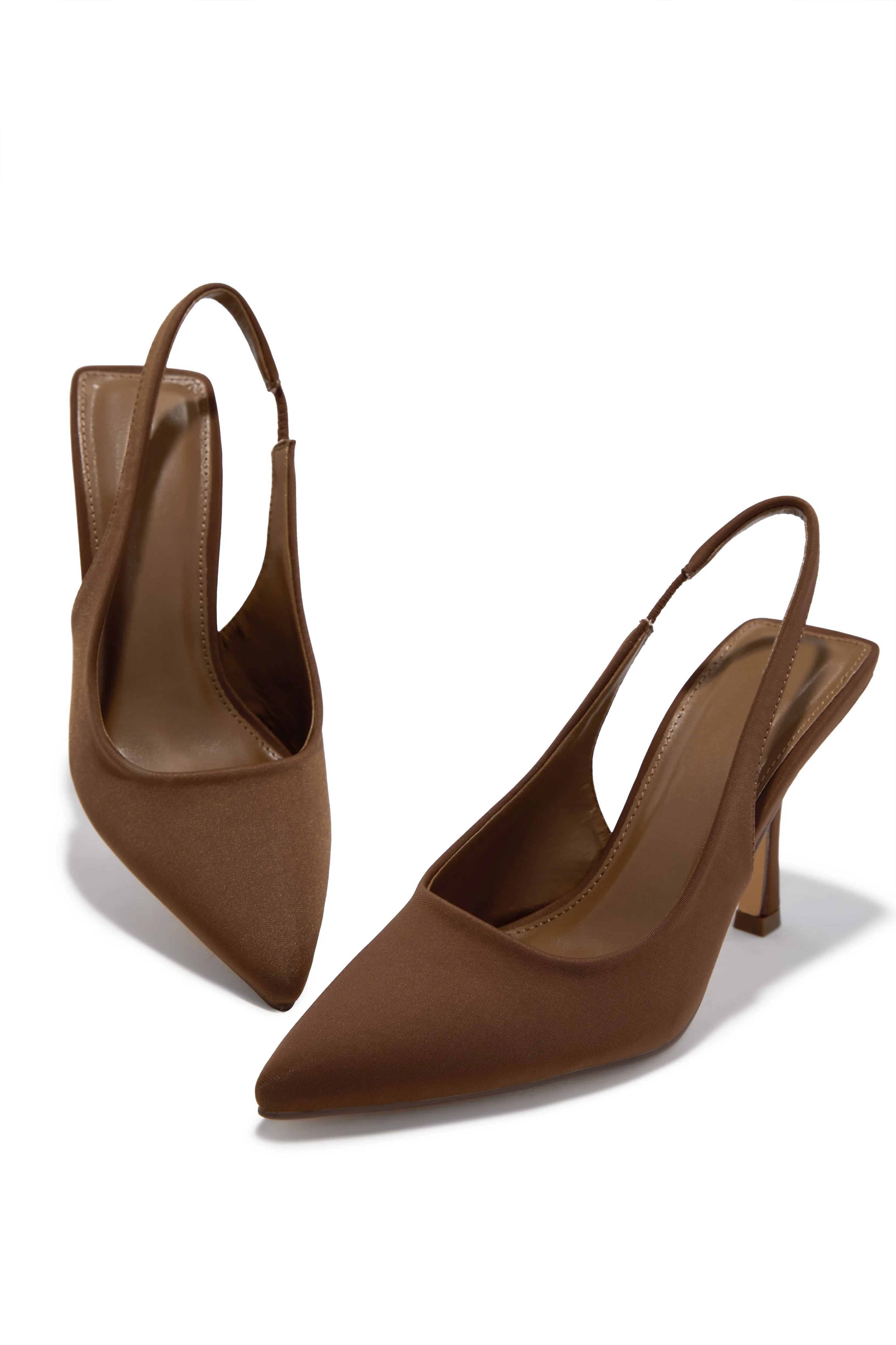 Cari Slingback Pumps - Tan sold by Miss Lola product image thumbnail 2