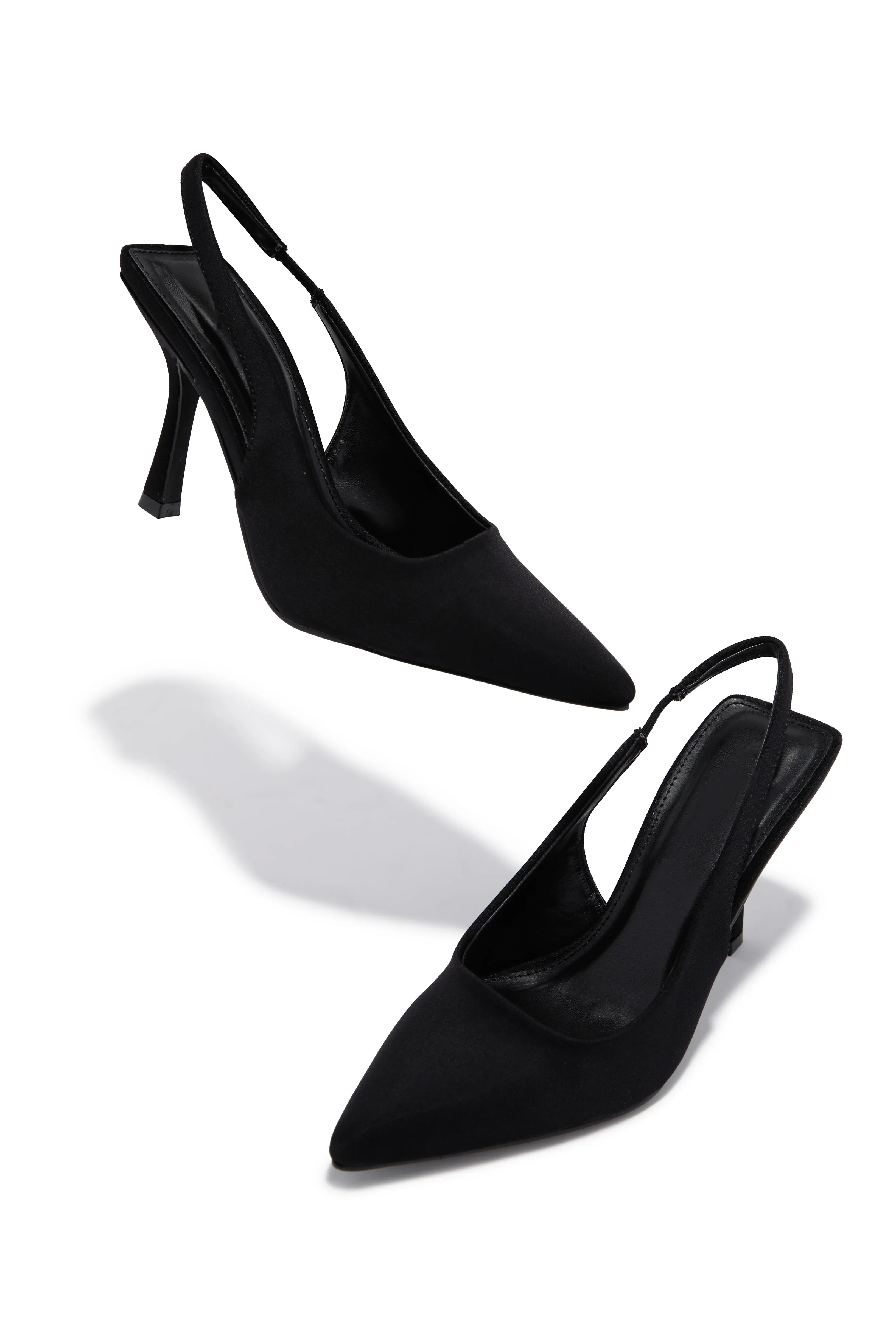 Cari Slingback Pumps - Black sold by Miss Lola product image thumbnail 3