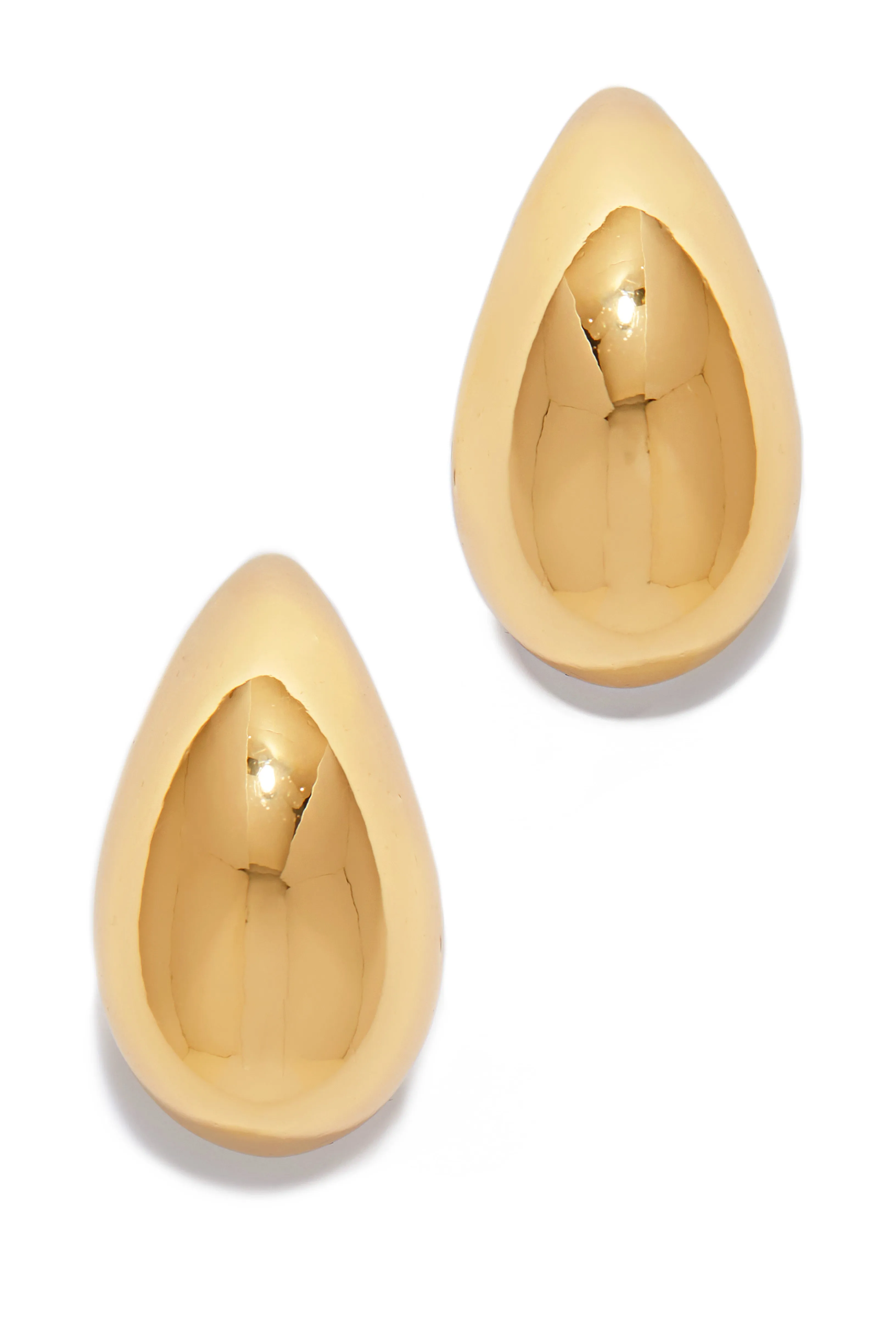 Kayline Chunky Statement Earring - Gold sold by Miss Lola product image thumbnail 3