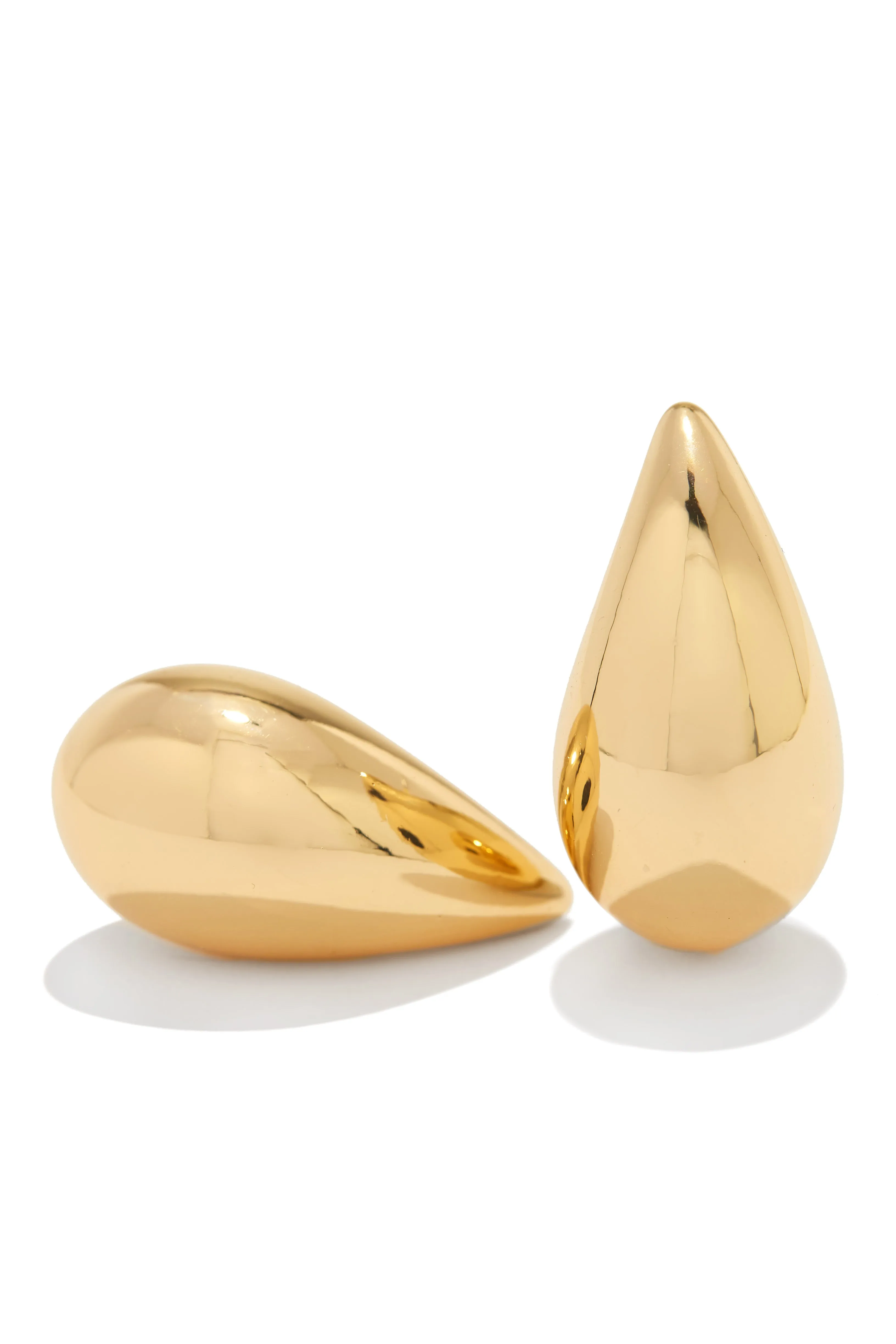 Kayline Chunky Statement Earring - Gold sold by Miss Lola product image thumbnail 2