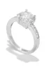 Flawless Night Embellished Ring - Silver sold by Miss Lola