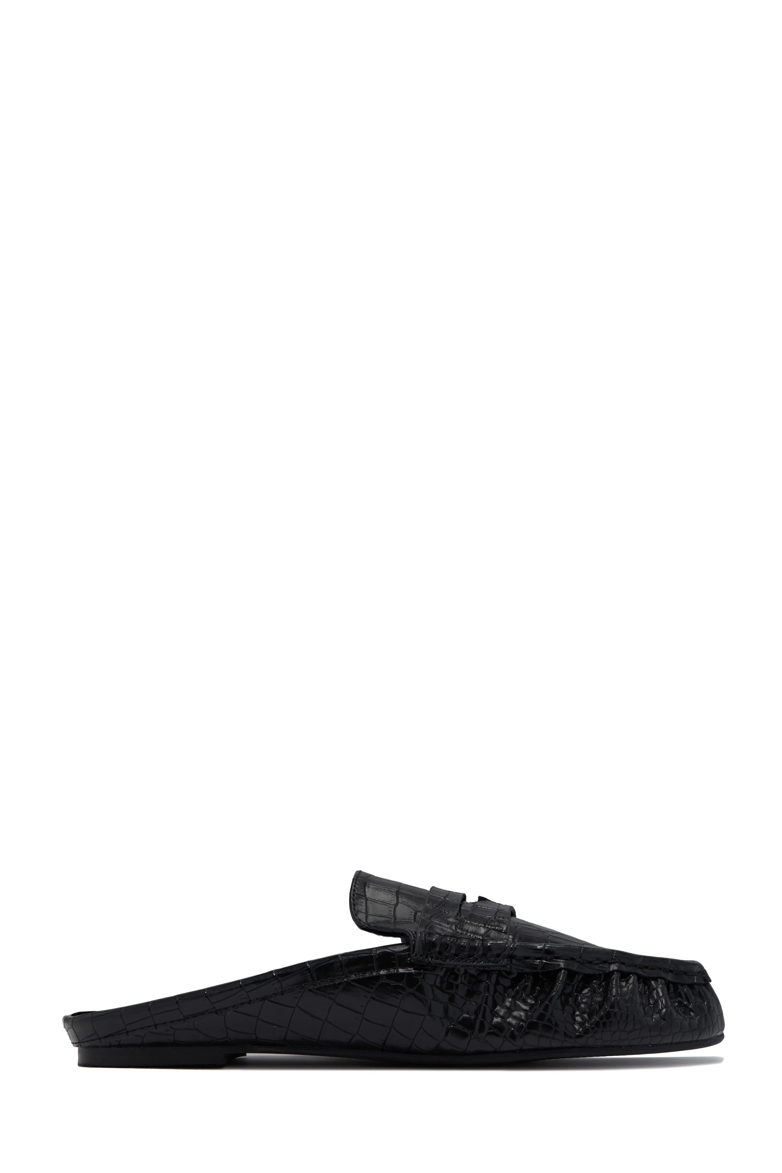 Julia Slip On Loafer Flats - Black sold by Miss Lola product image thumbnail 3