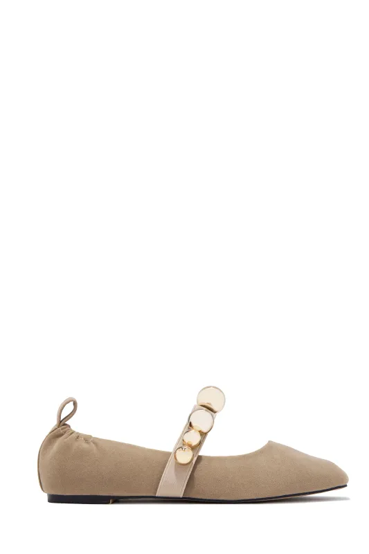 Kimberly Ballet Flats - Nude sold by Miss Lola