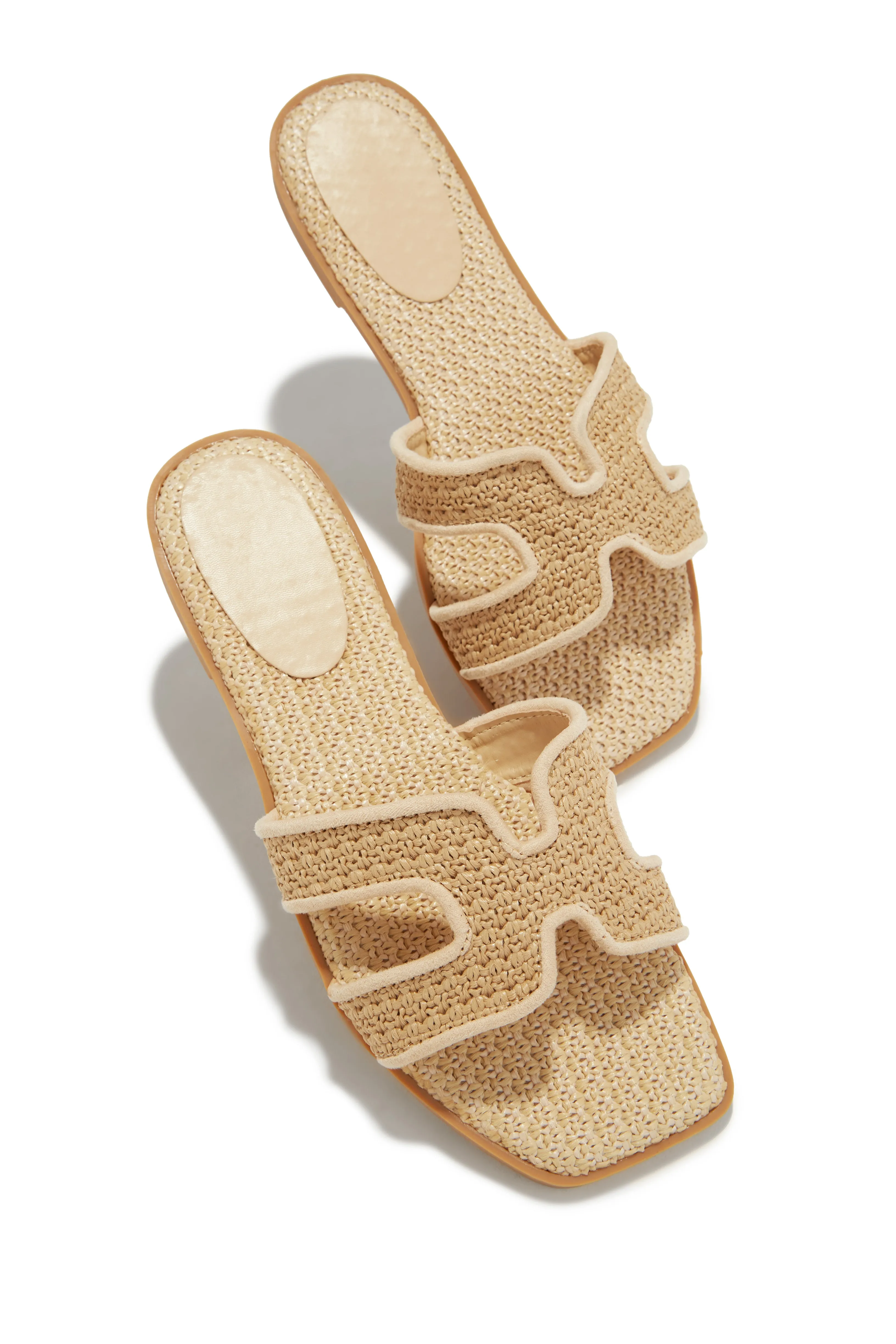 Island Getaway Slip On Sandals - Nude sold by Miss Lola product image thumbnail 4