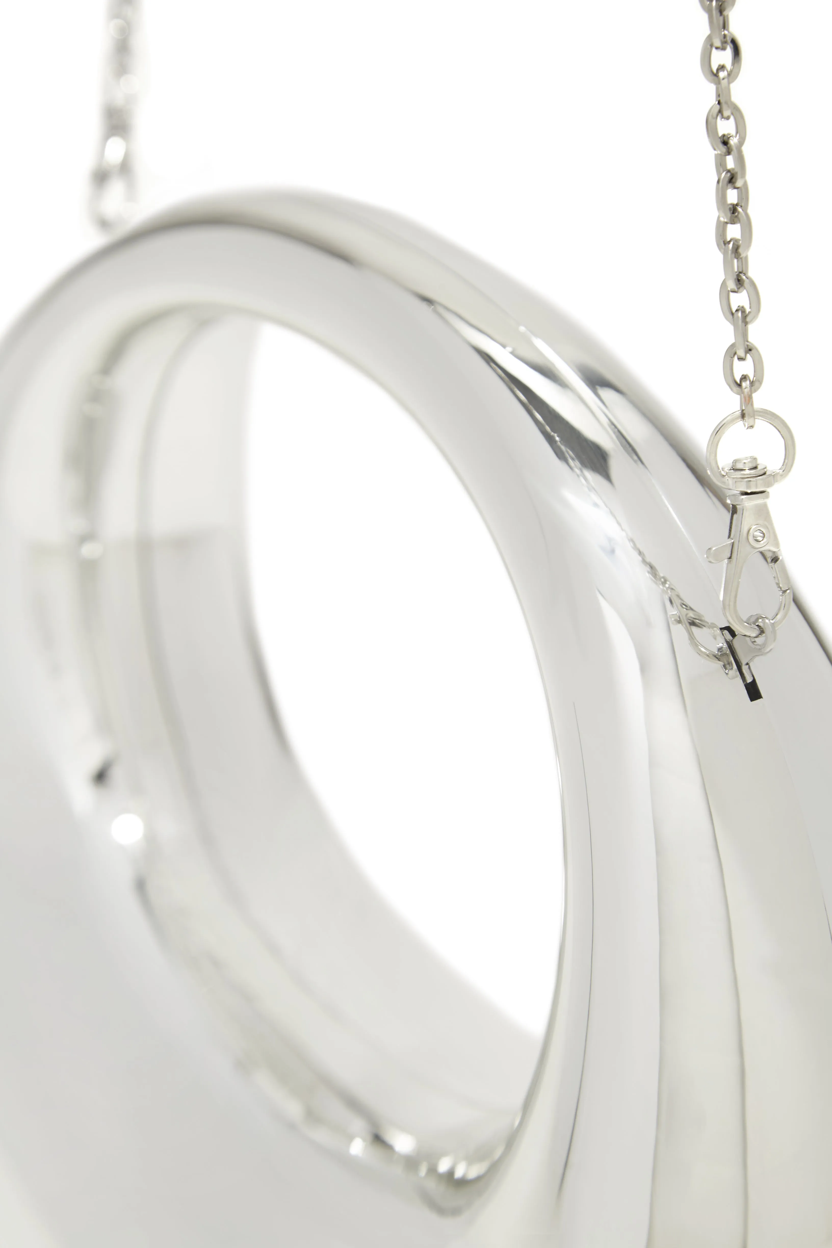 Sasha Acrylic Handbag - Silver sold by Miss Lola product image thumbnail 5