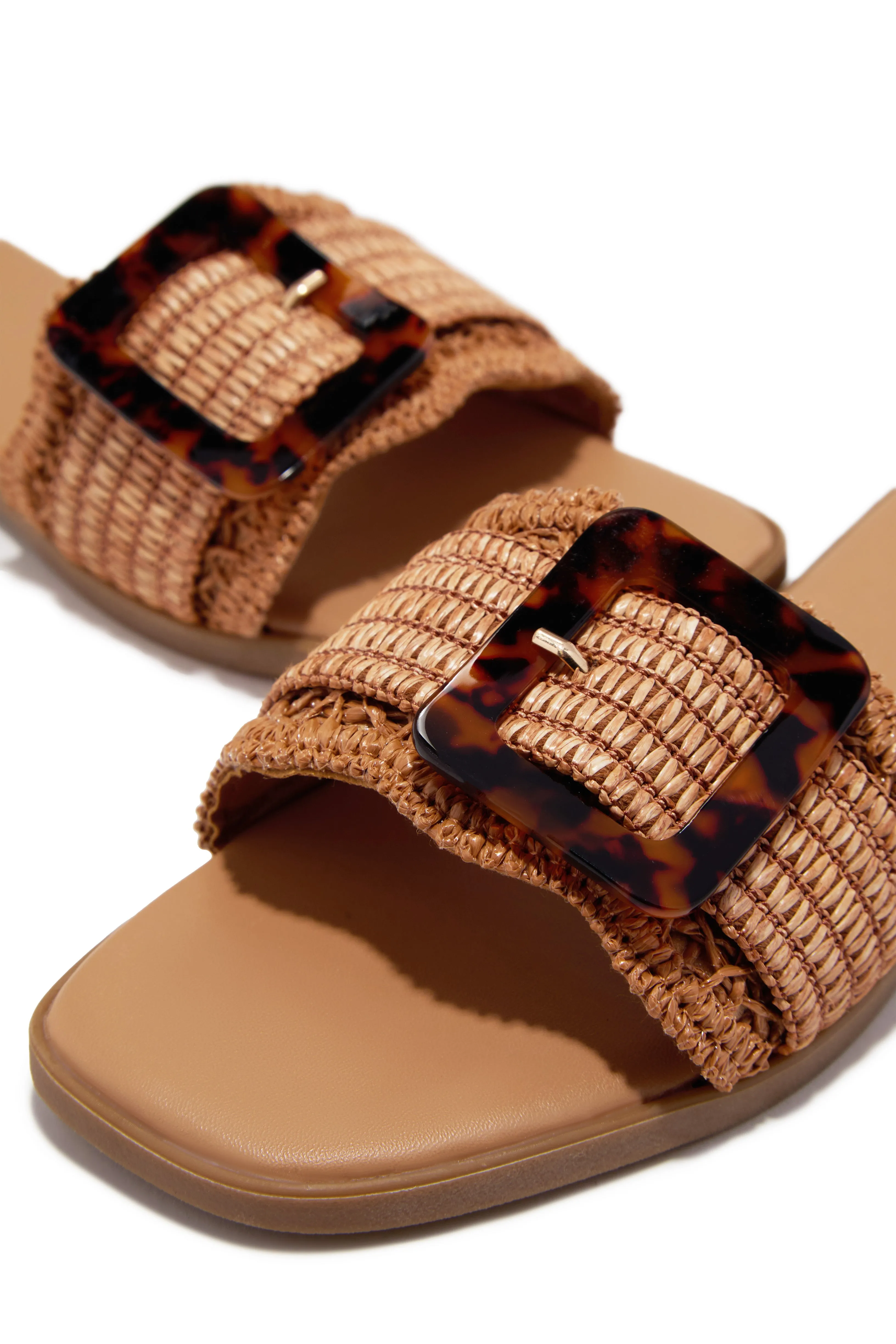 Soleil Slip On Sandals - Tan sold by Miss Lola product image thumbnail 2