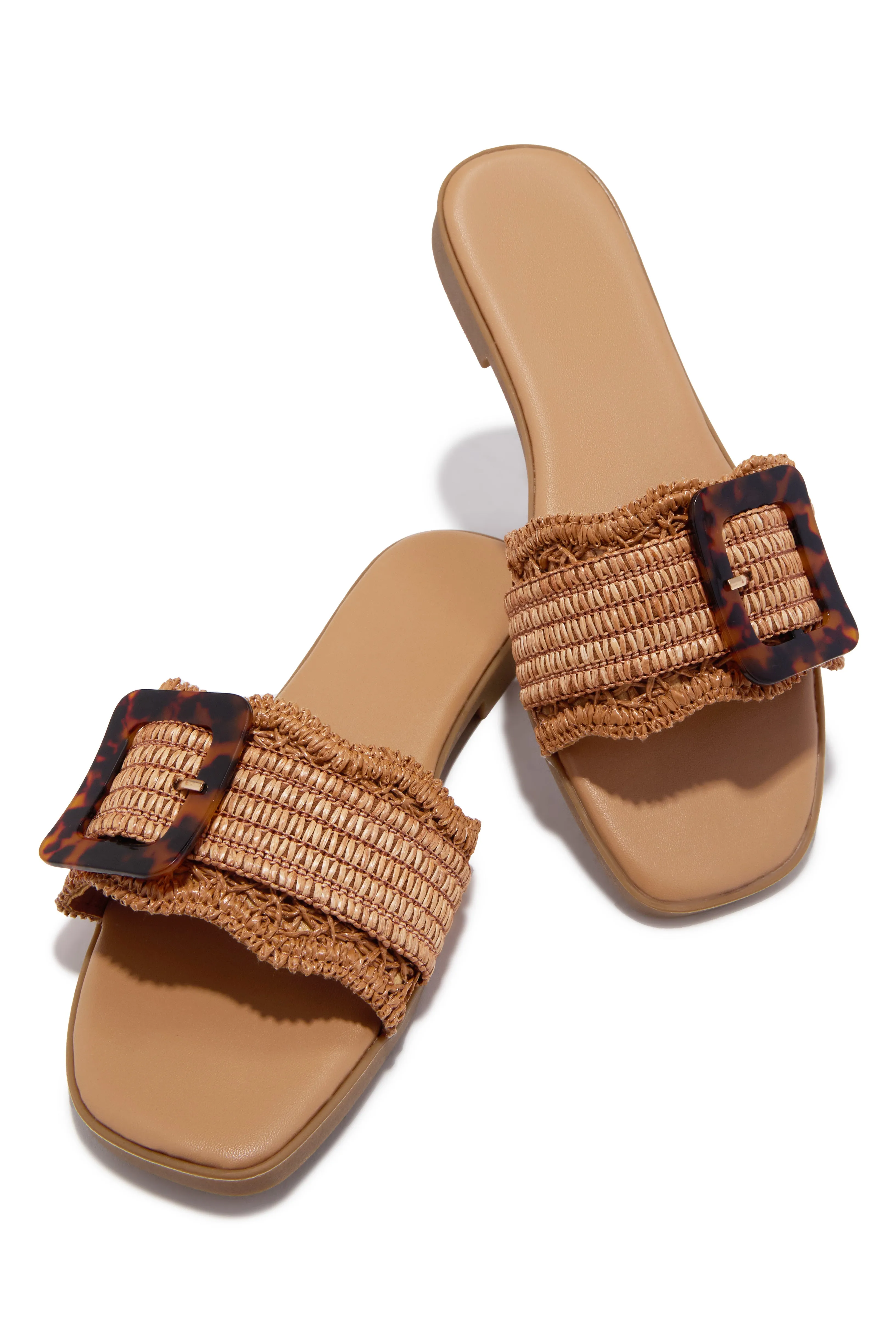 Soleil Slip On Sandals - Tan sold by Miss Lola product image thumbnail 3