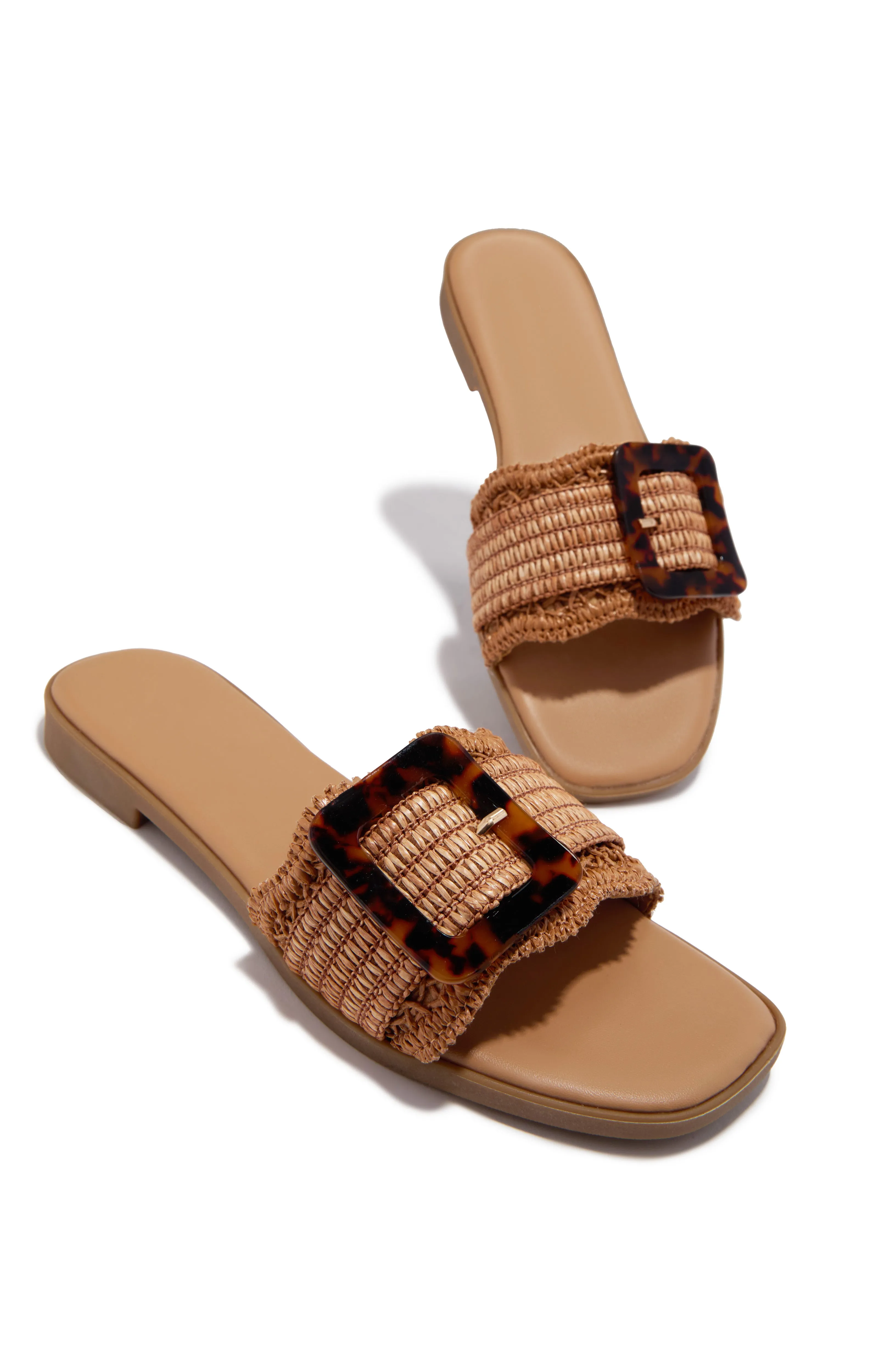 Soleil Slip On Sandals - Tan sold by Miss Lola product image thumbnail 4