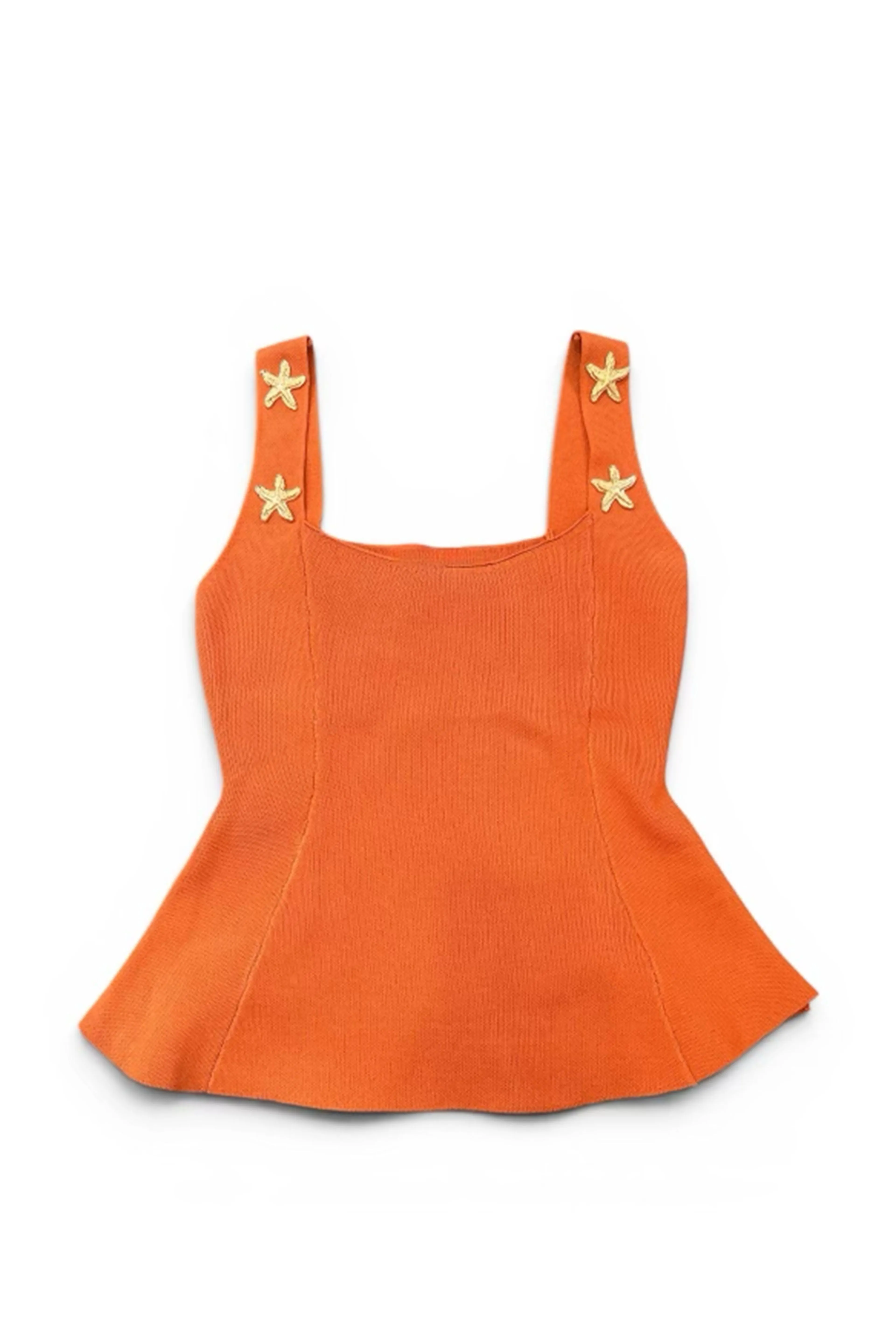 Luxury Coast Tank Top - Orange sold by Miss Lola