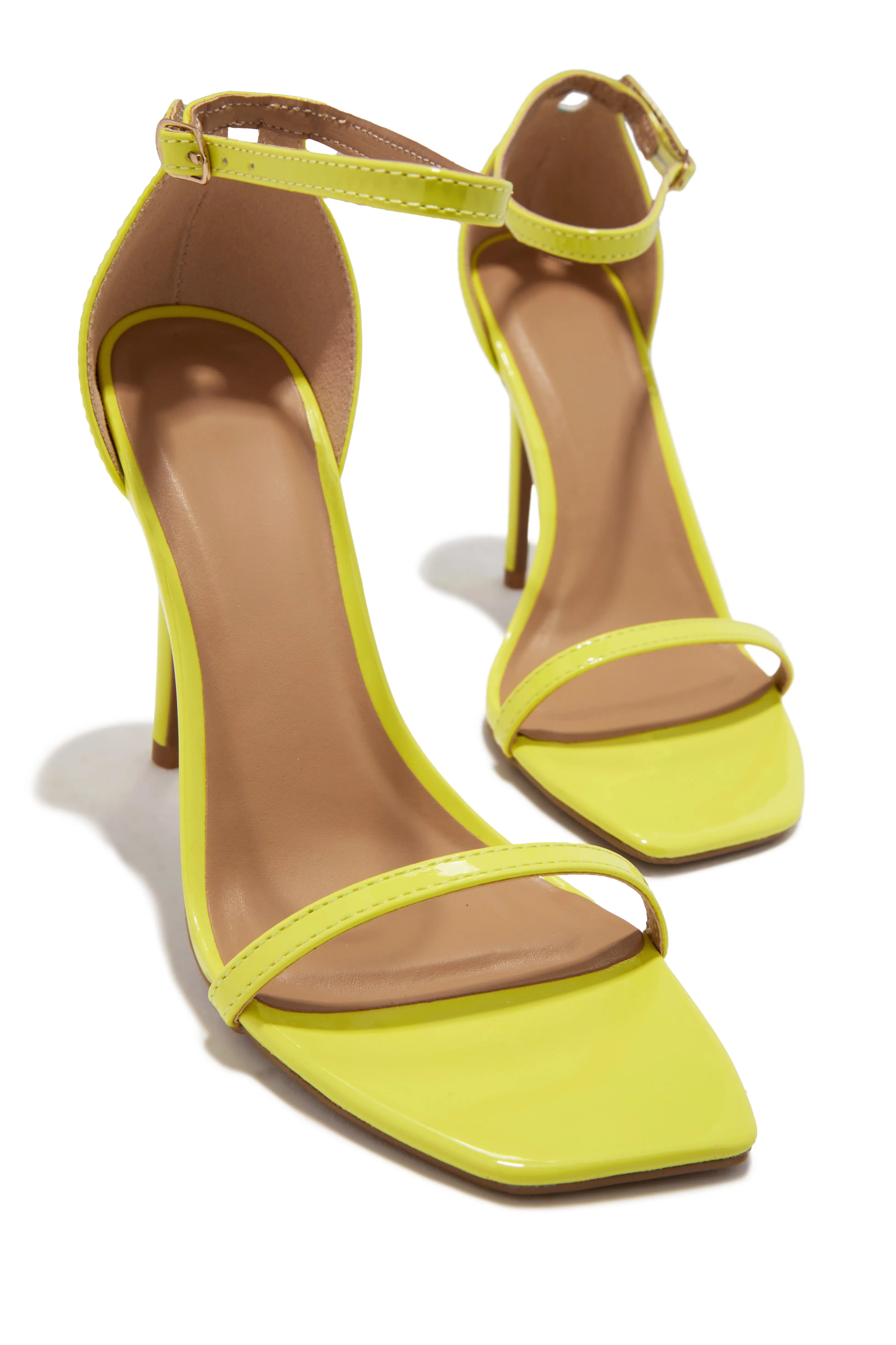 Celebrate Life Single Sole Heels - Yellow sold by Miss Lola product image thumbnail 3