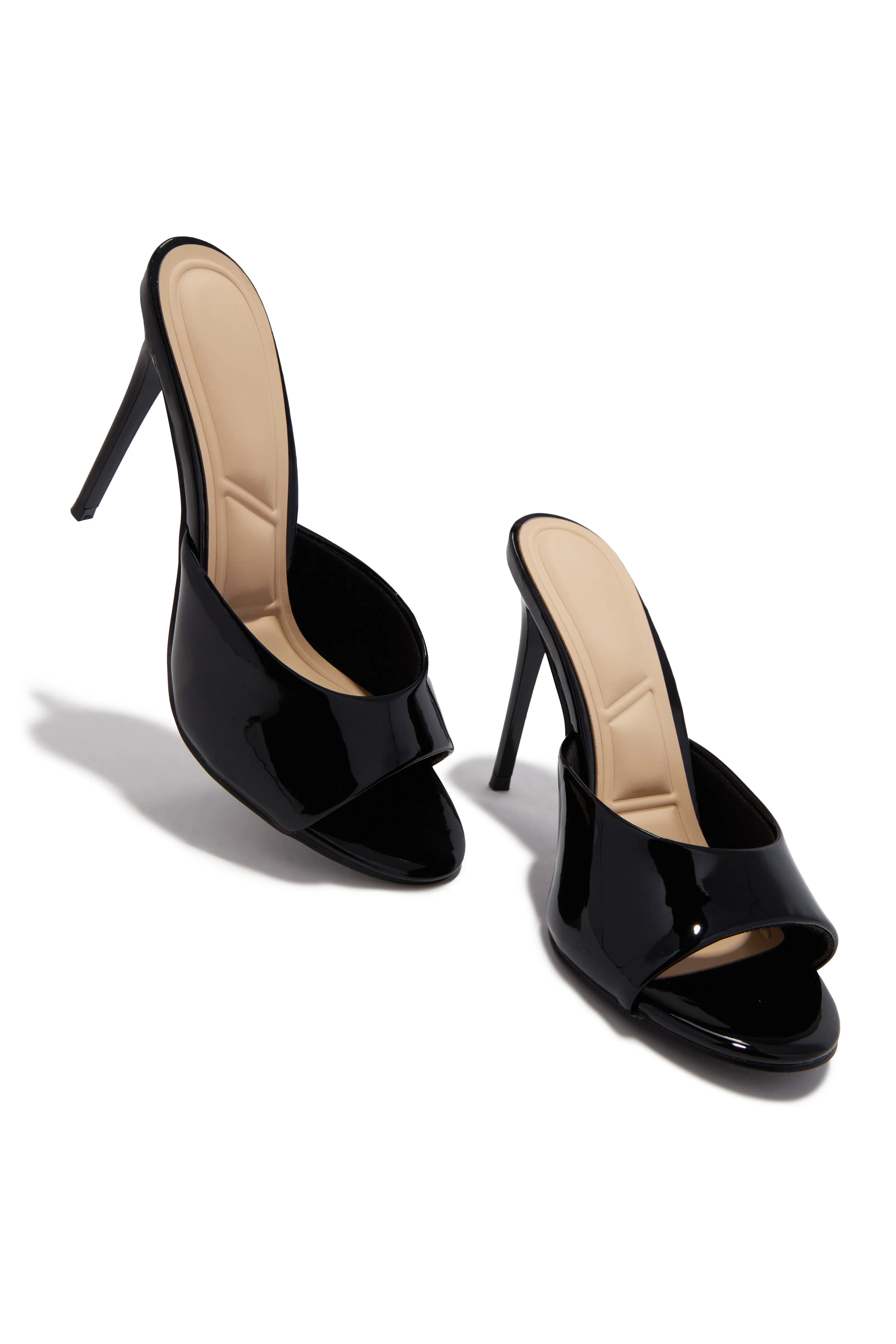 Lolita Single Sole Mules - Black sold by Miss Lola product image thumbnail 3