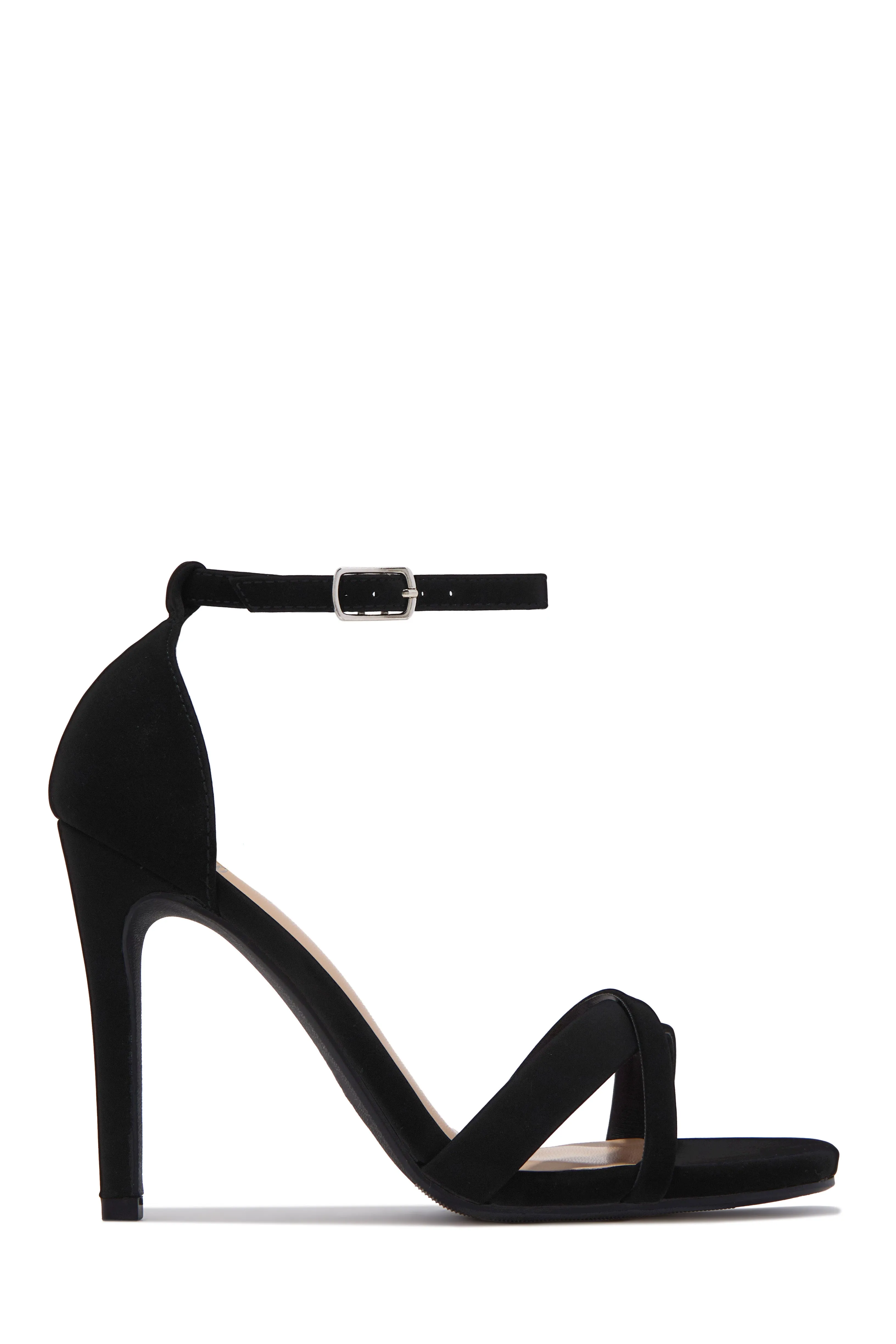 Khloe Single Sole Heels - Black sold by Miss Lola