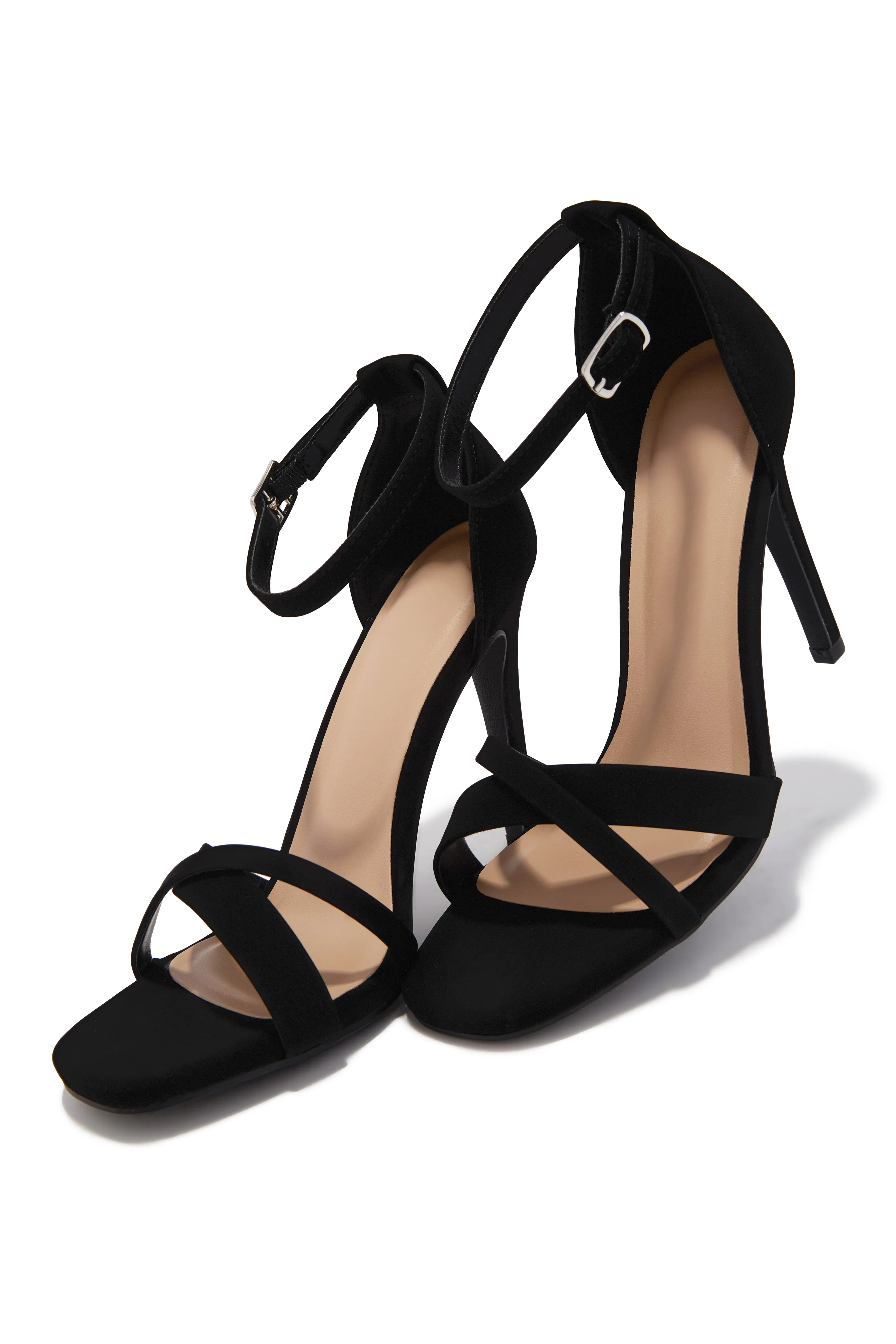 Khloe Single Sole Heels - Black sold by Miss Lola product image thumbnail 2