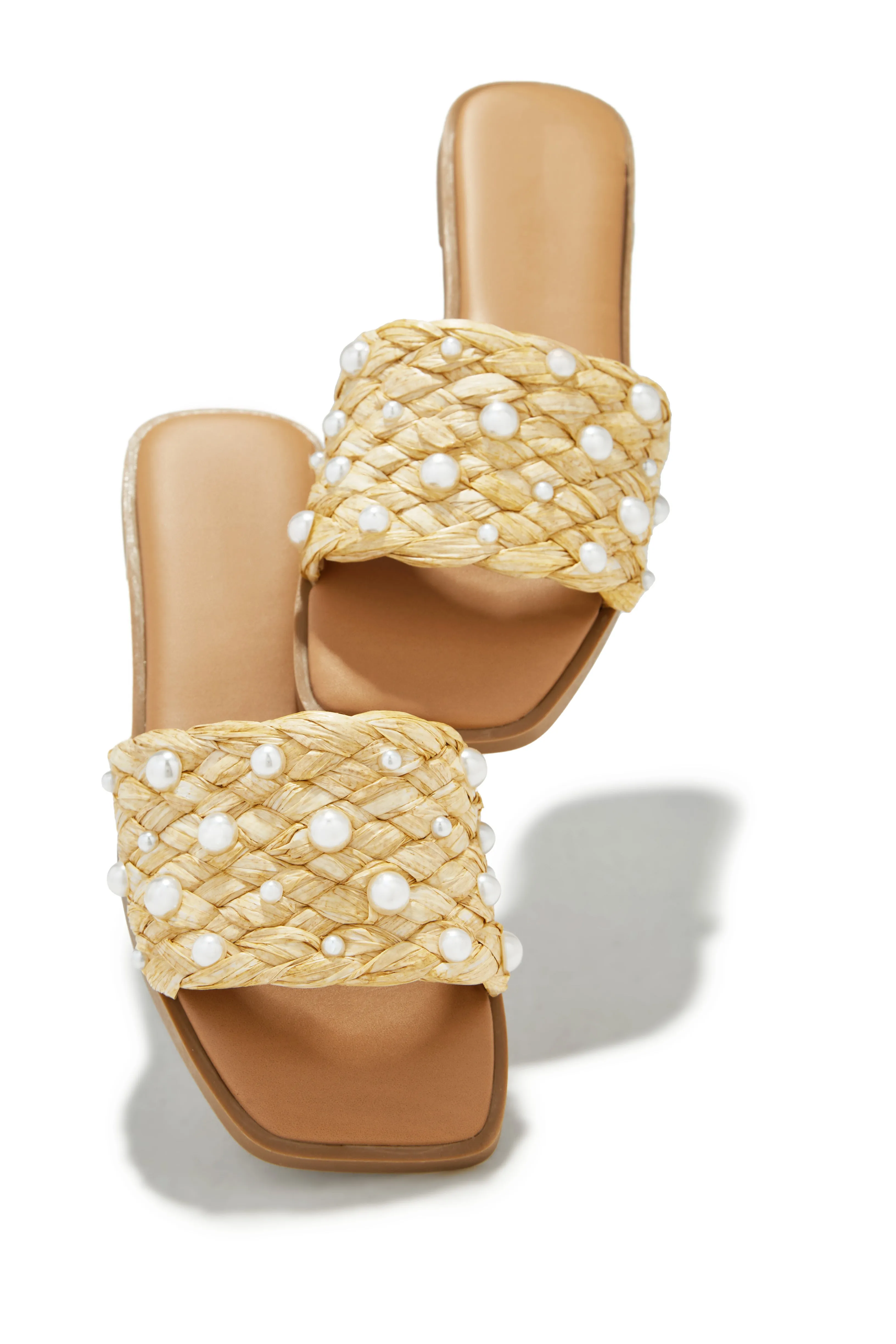 Roselani Slip On Sandals - Natural sold by Miss Lola product image thumbnail 3