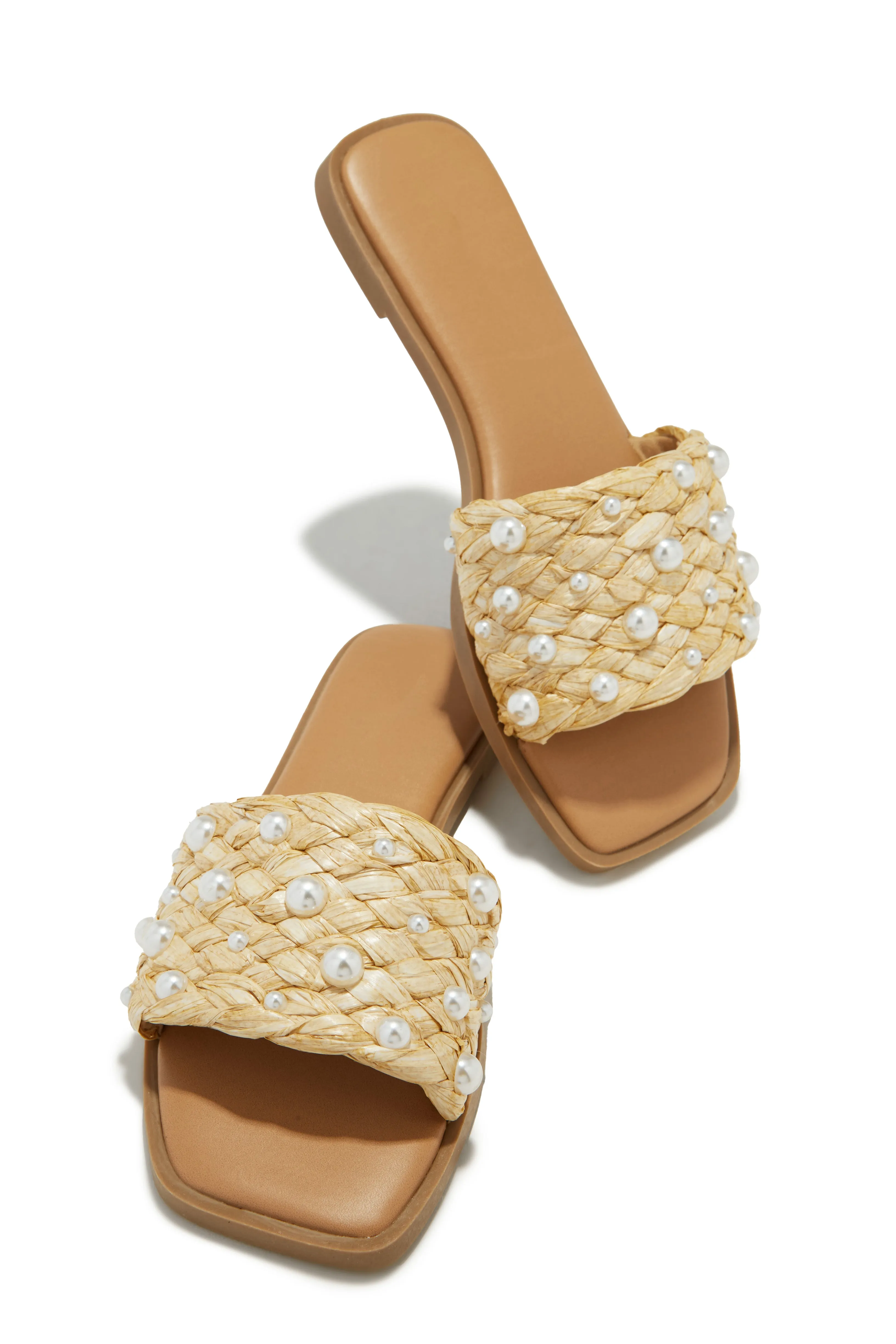 Roselani Slip On Sandals - Natural sold by Miss Lola product image thumbnail 4