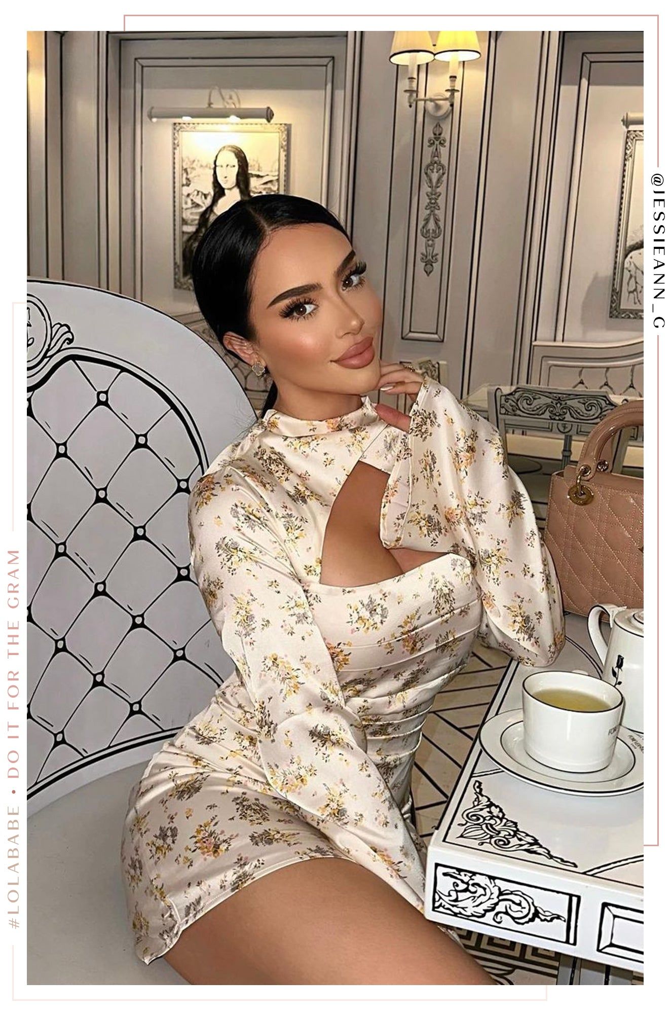 Amada - Floral sold by Miss Lola product image thumbnail 3